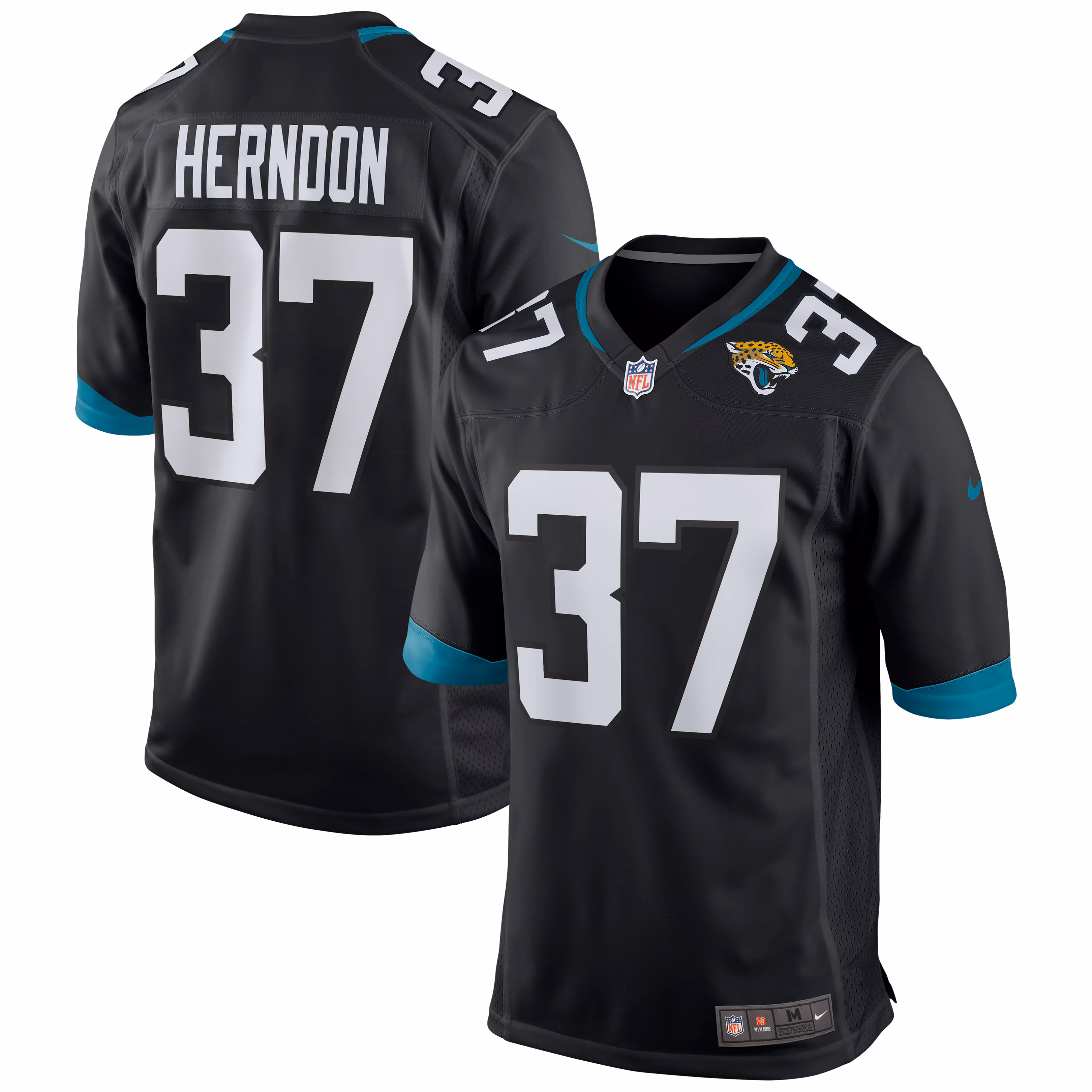 Tre Herndon Jacksonville Jaguars Game Jersey - Black