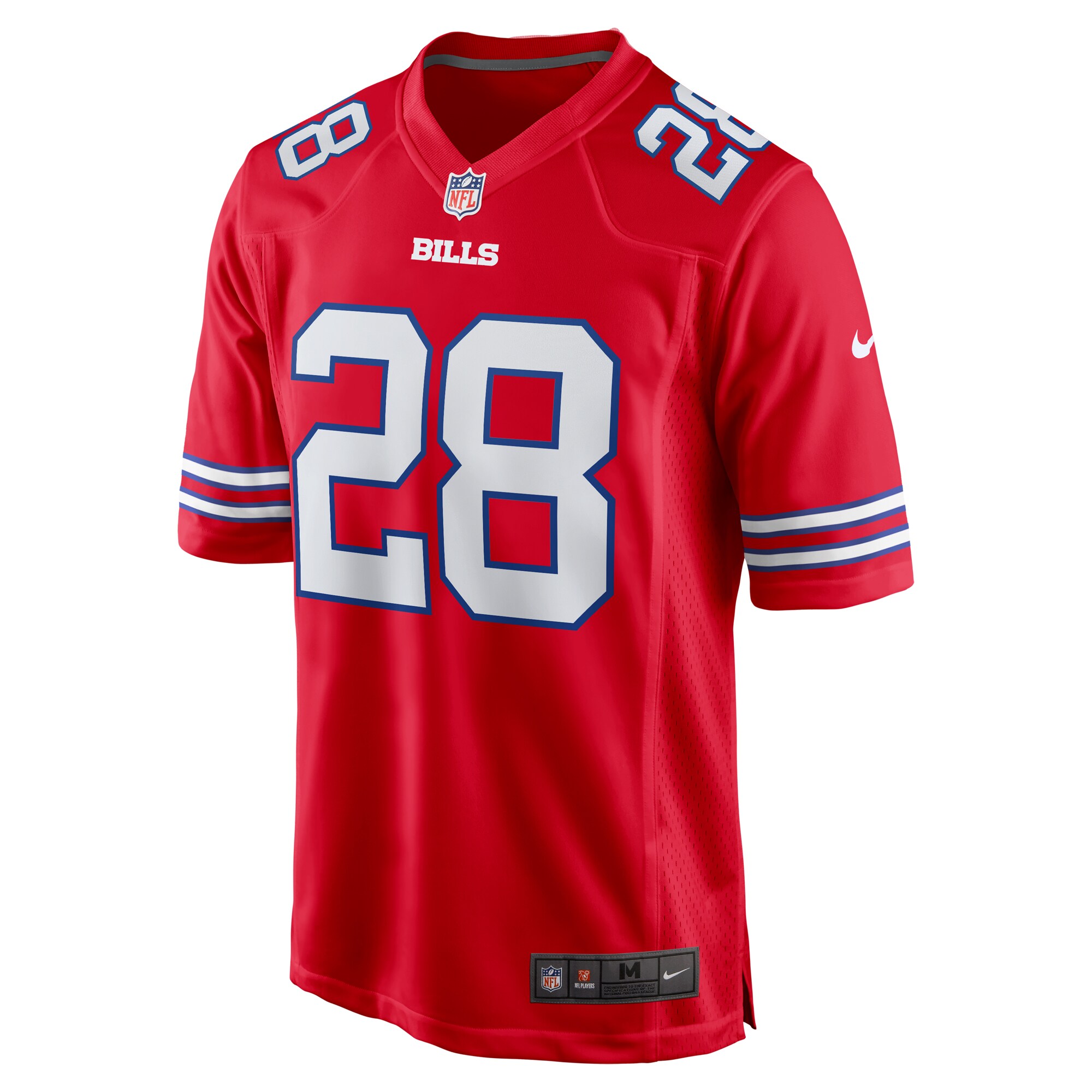 James Cook Buffalo Bills Alternate Game Jersey - Red