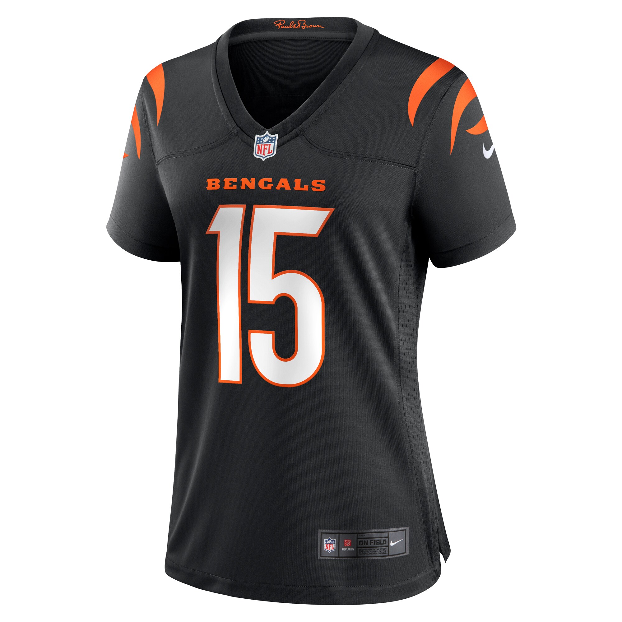 Will Grier Cincinnati Bengals Women's Team Game Jersey -  Black