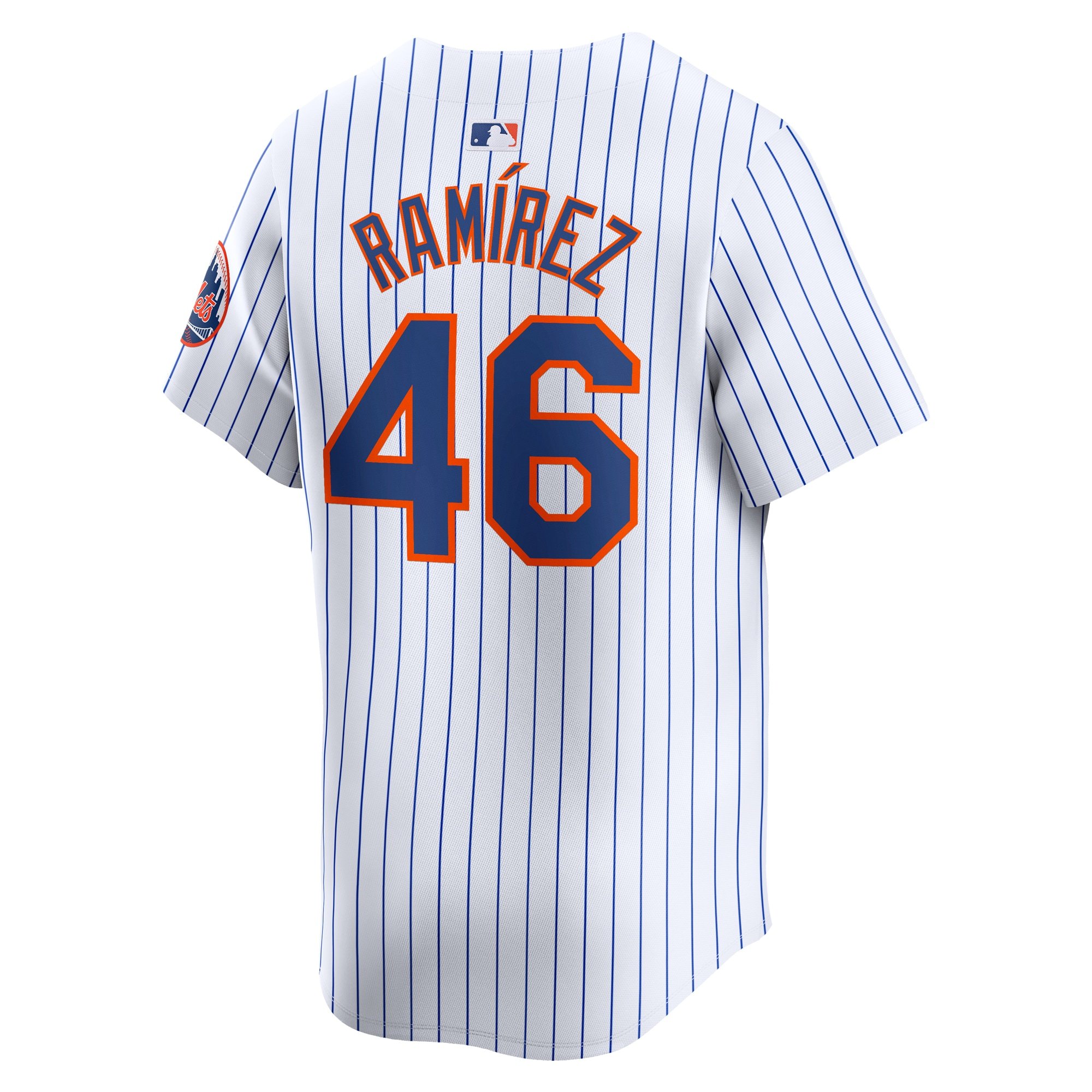 Men's New York Mets Yohan Ramirez  White Home Limited Player Jersey