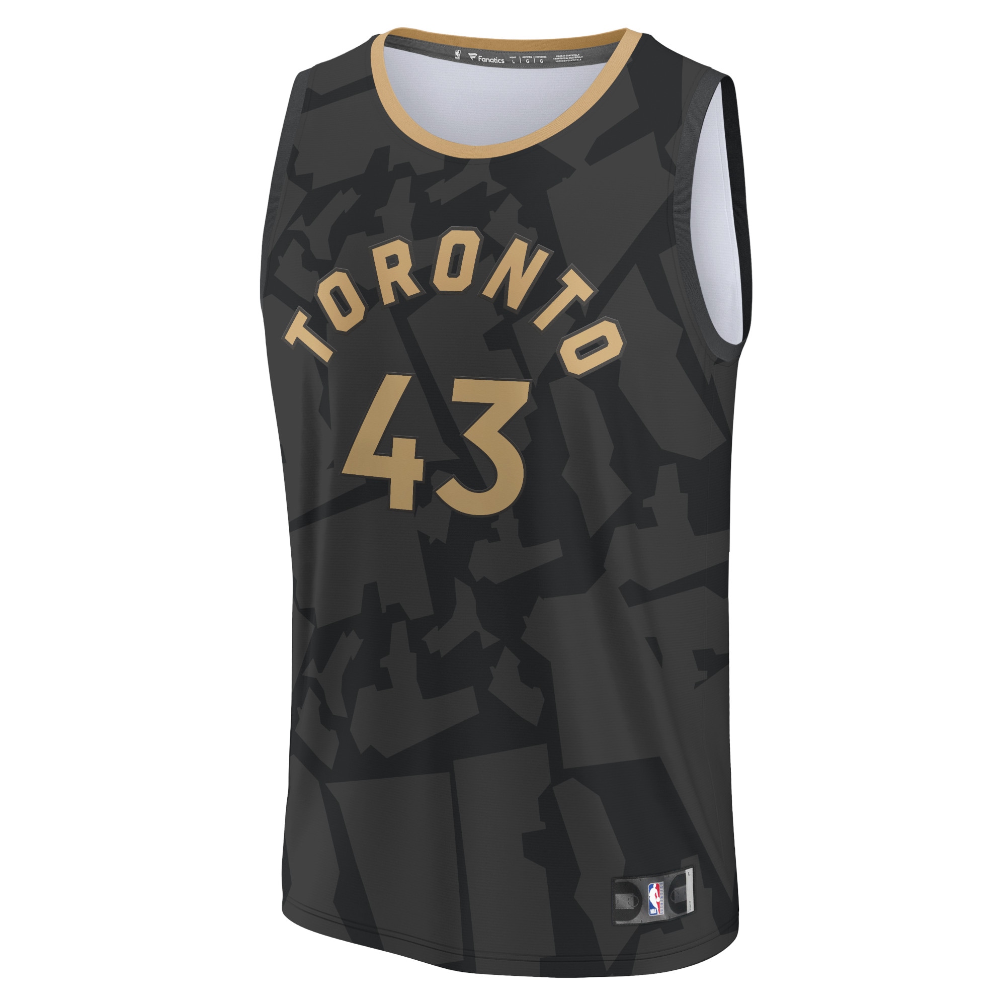 Pascal Siakam Toronto Raptors  2022/23 Fastbreak Jersey - City Edition - Black