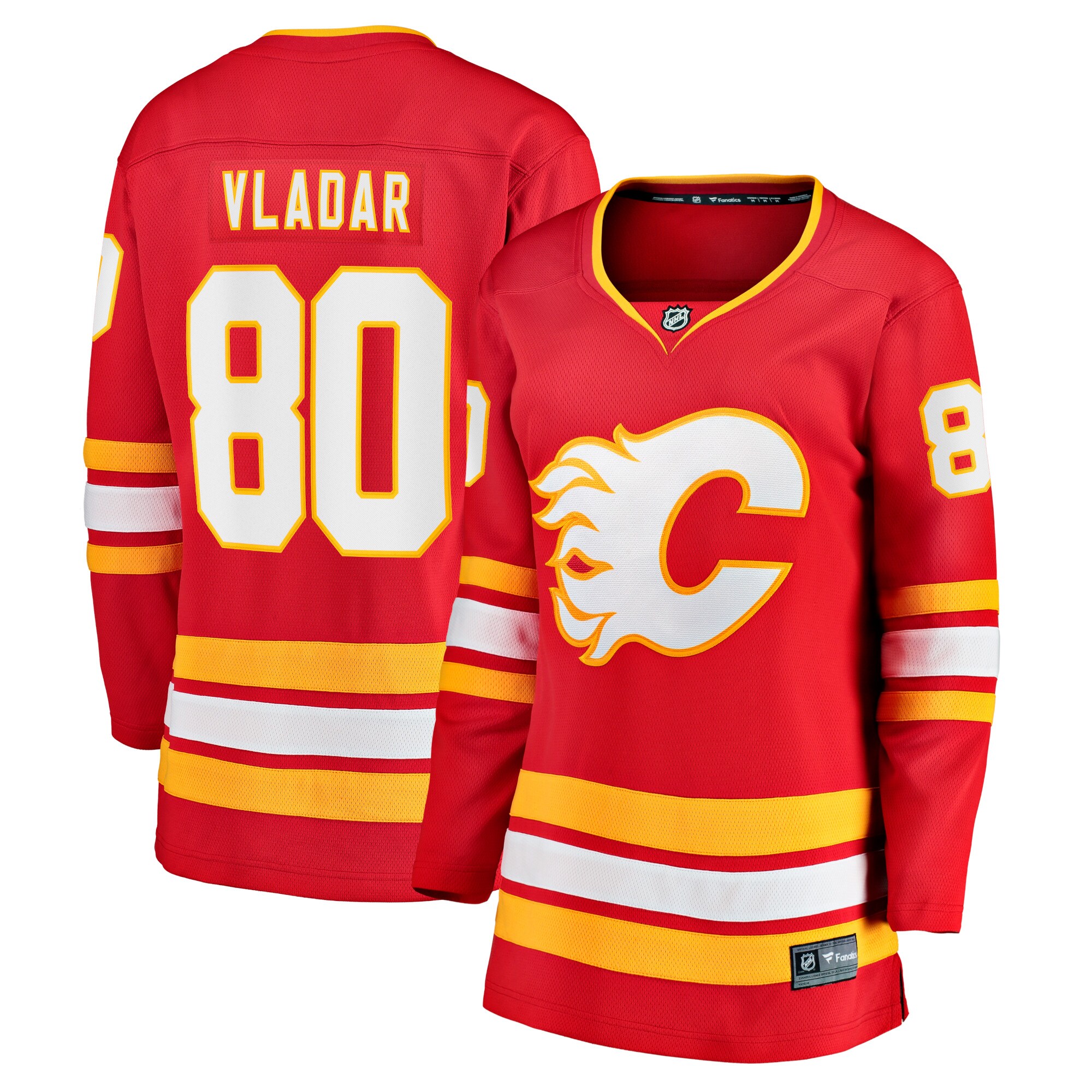 Daniel Vladar Calgary Flames Women's Home Breakaway Player Jersey - Red