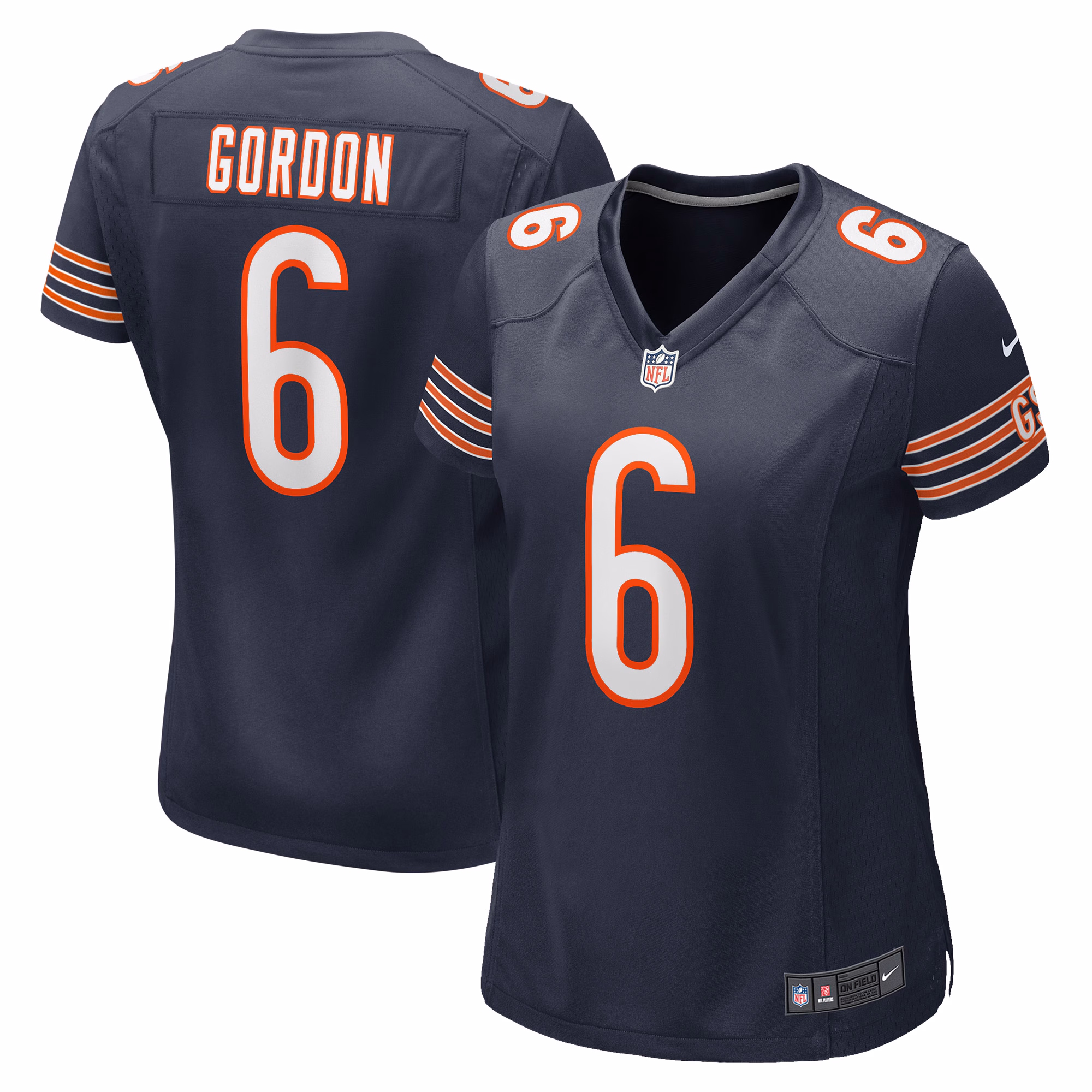 Kyler Gordon Chicago Bears Women's Game Player Jersey - Navy