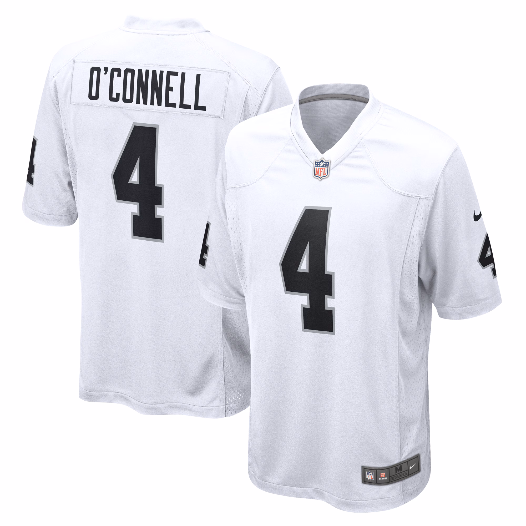 Aidan O'Connell Las Vegas Raiders  Game Jersey -  White
