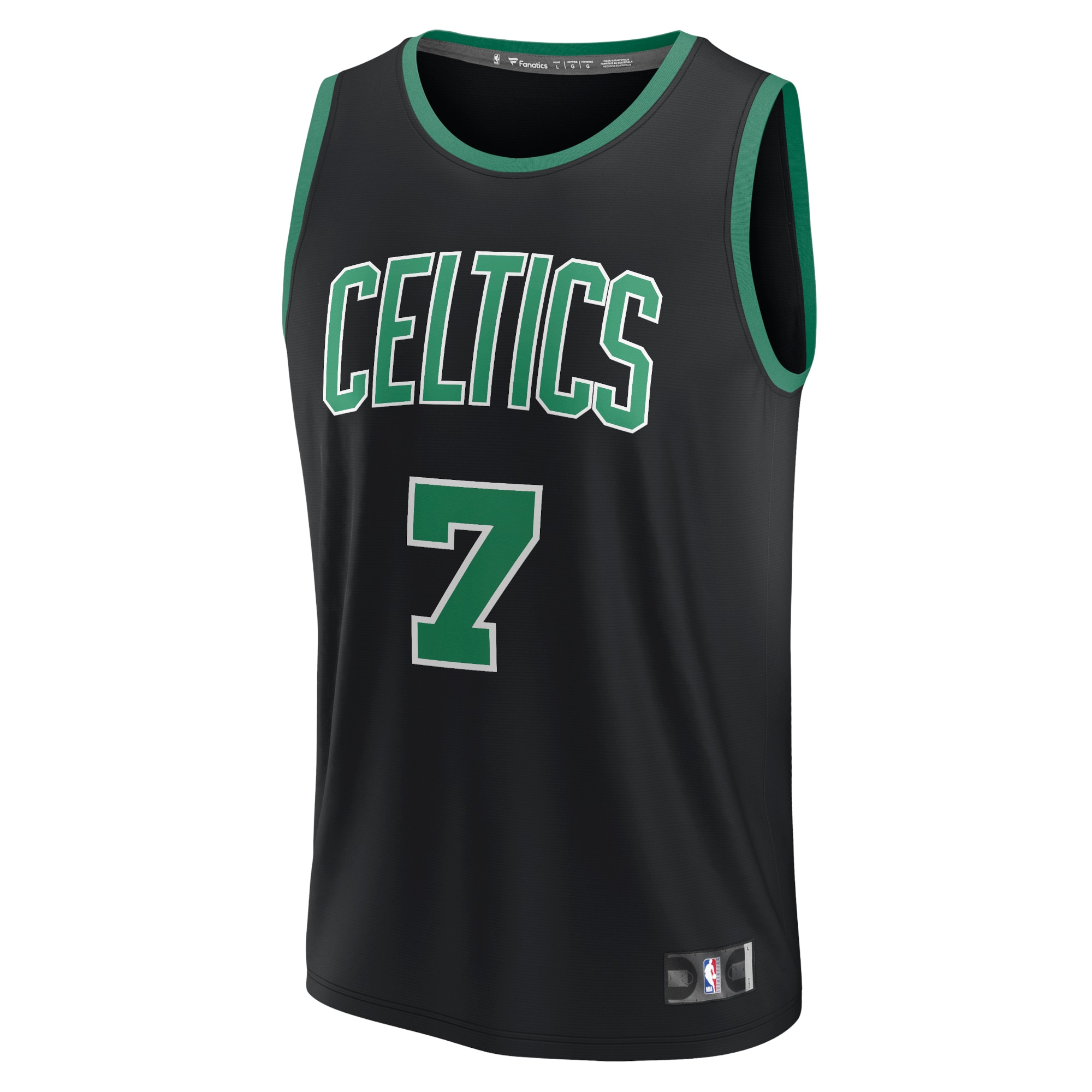 Jaylen Brown Boston Celtics  Youth Player Jersey - Statement Edition - Black