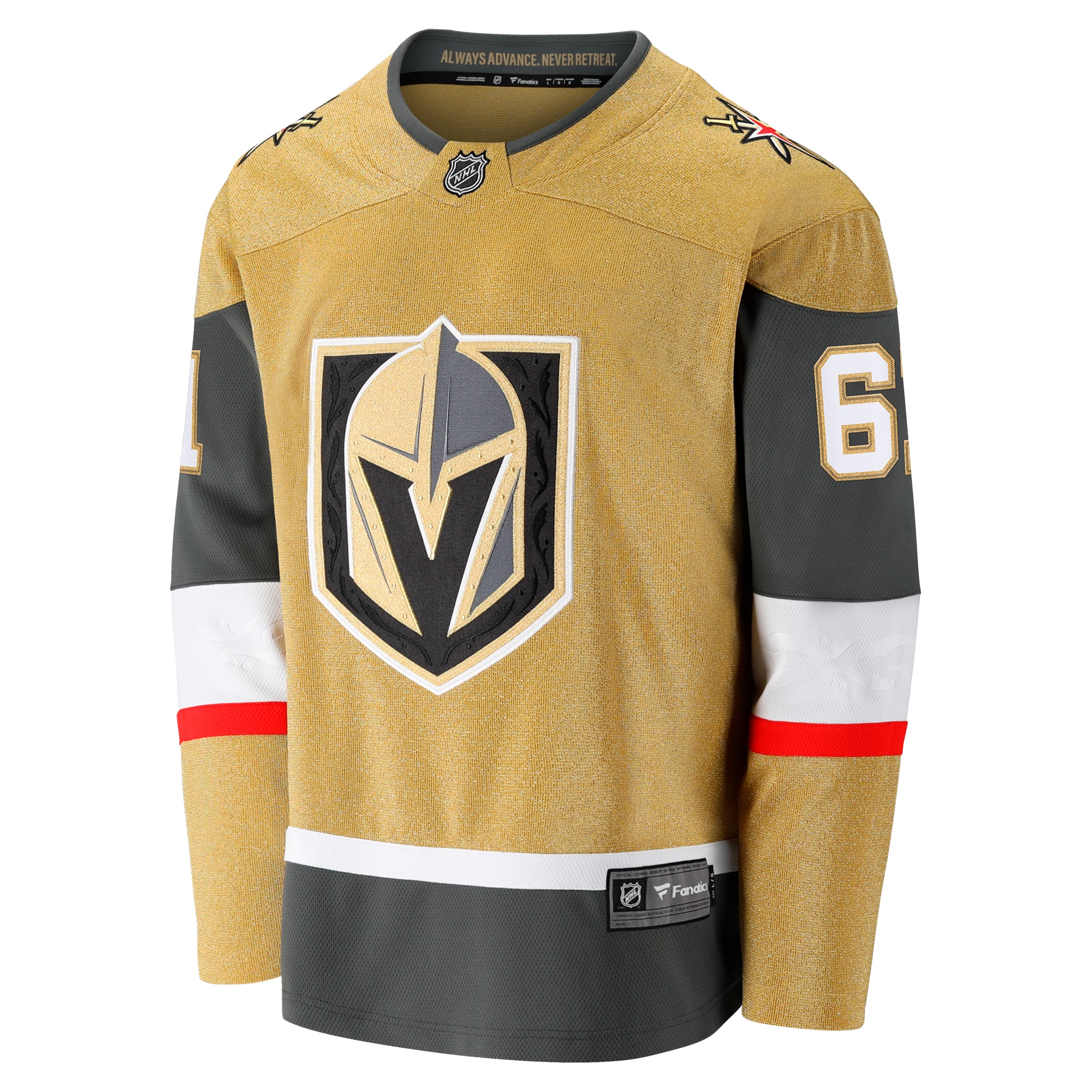 Mark Stone Vegas Golden Knights 2020/21 Home Premier Breakaway Player Jersey - Gold