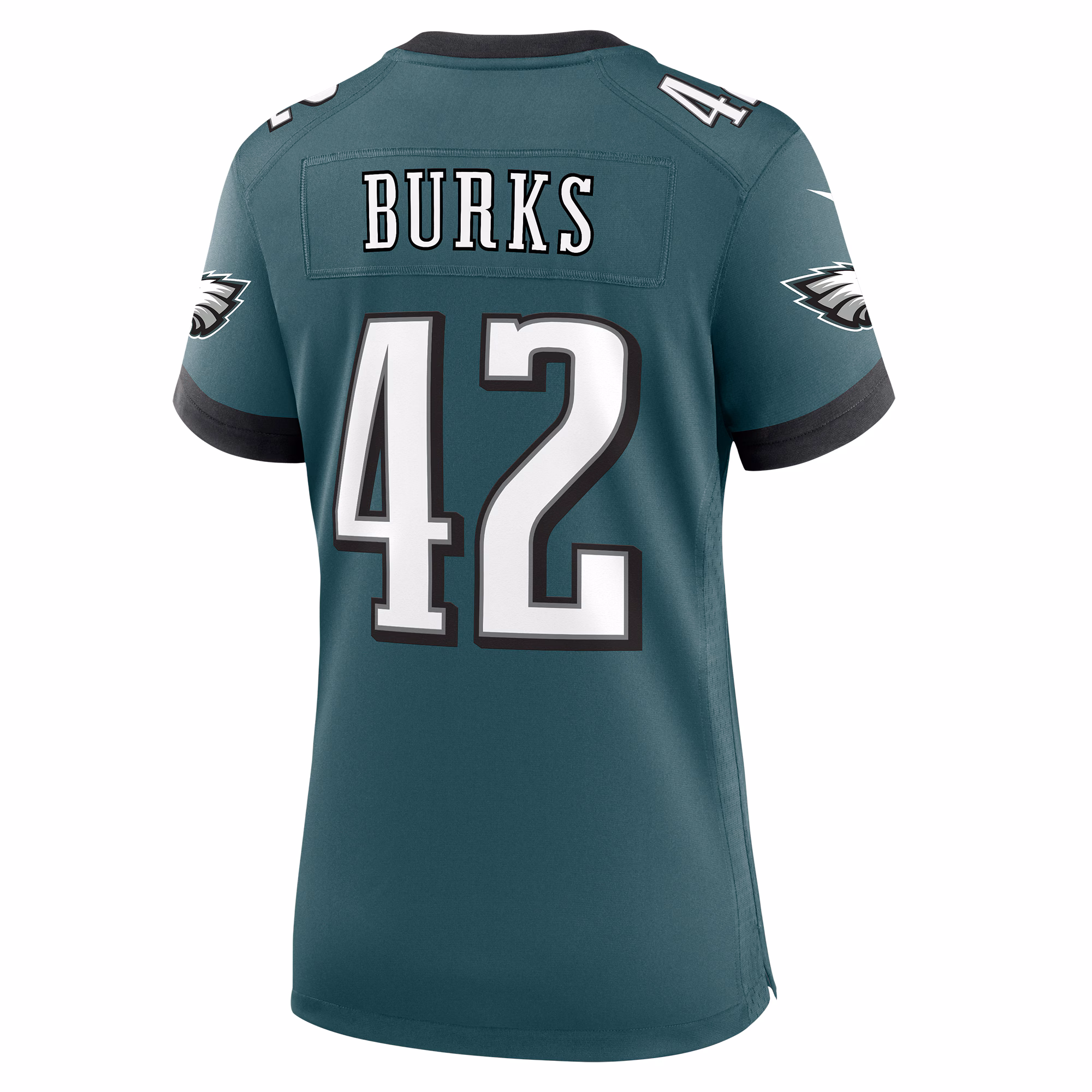 Oren Burks Philadelphia Eagles Women's  Game Jersey - Midnight Green