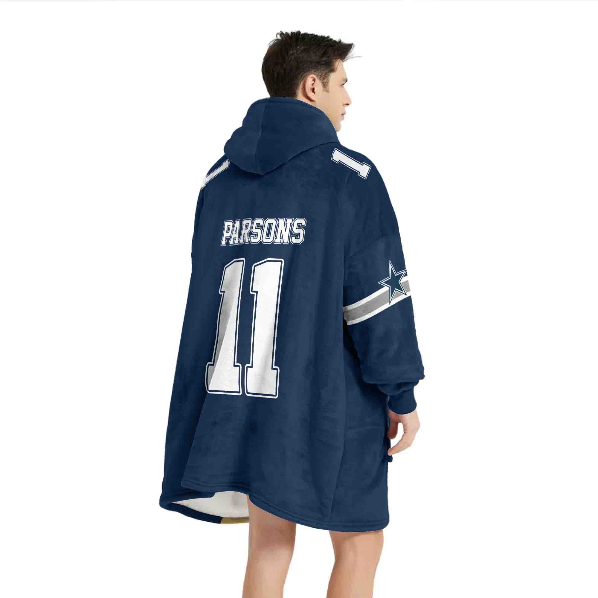 Adult M.P 11 Dallas Football Unisex Blanket Hoodie
