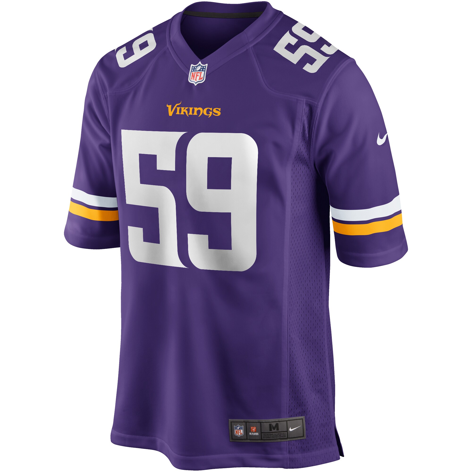 Matt Blair Minnesota Vikings Game Retired Player Jersey - Purple
