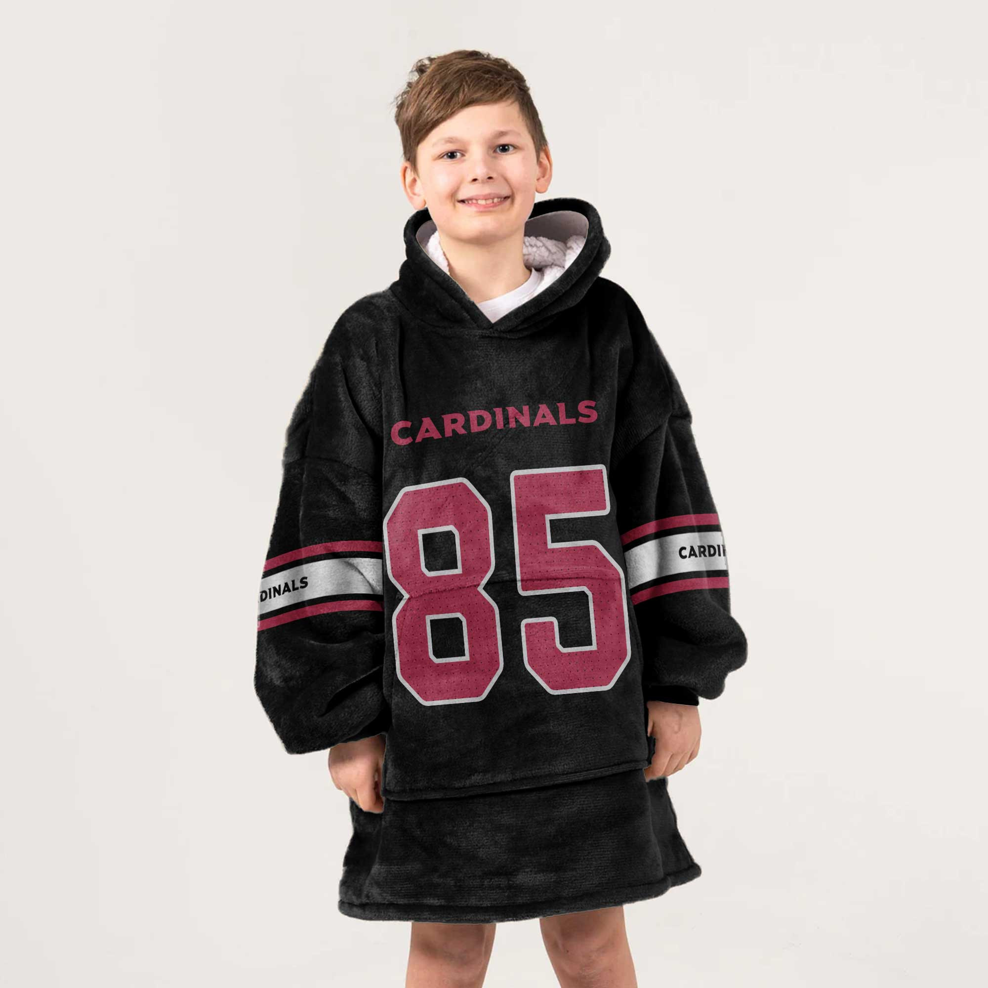 Kid 85 Arizona Football Unisex Blanket Hoodie