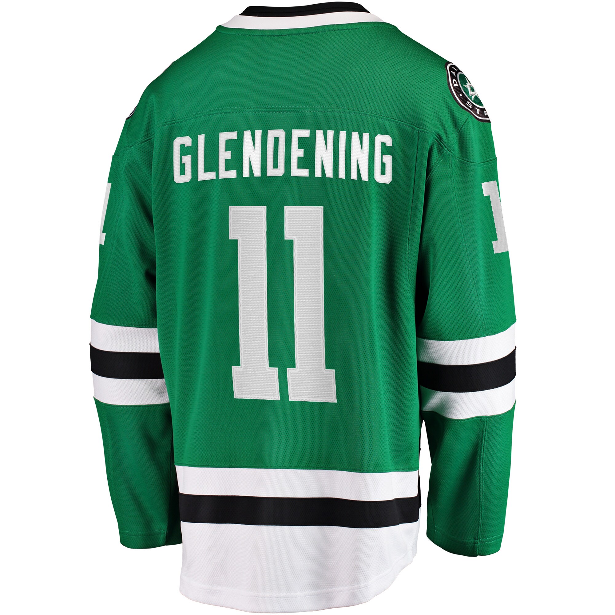 Luke Glendening Dallas Stars Home Breakaway Player Jersey - Kelly Green