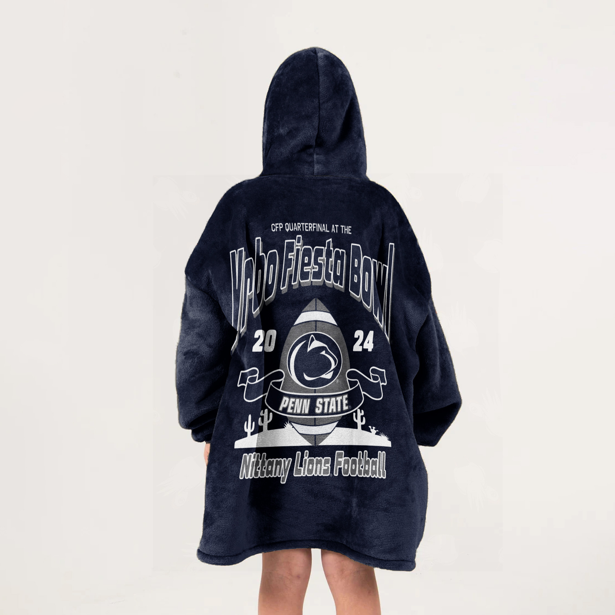 Adult Champions Penn State Football Unisex Blanket Hoodie