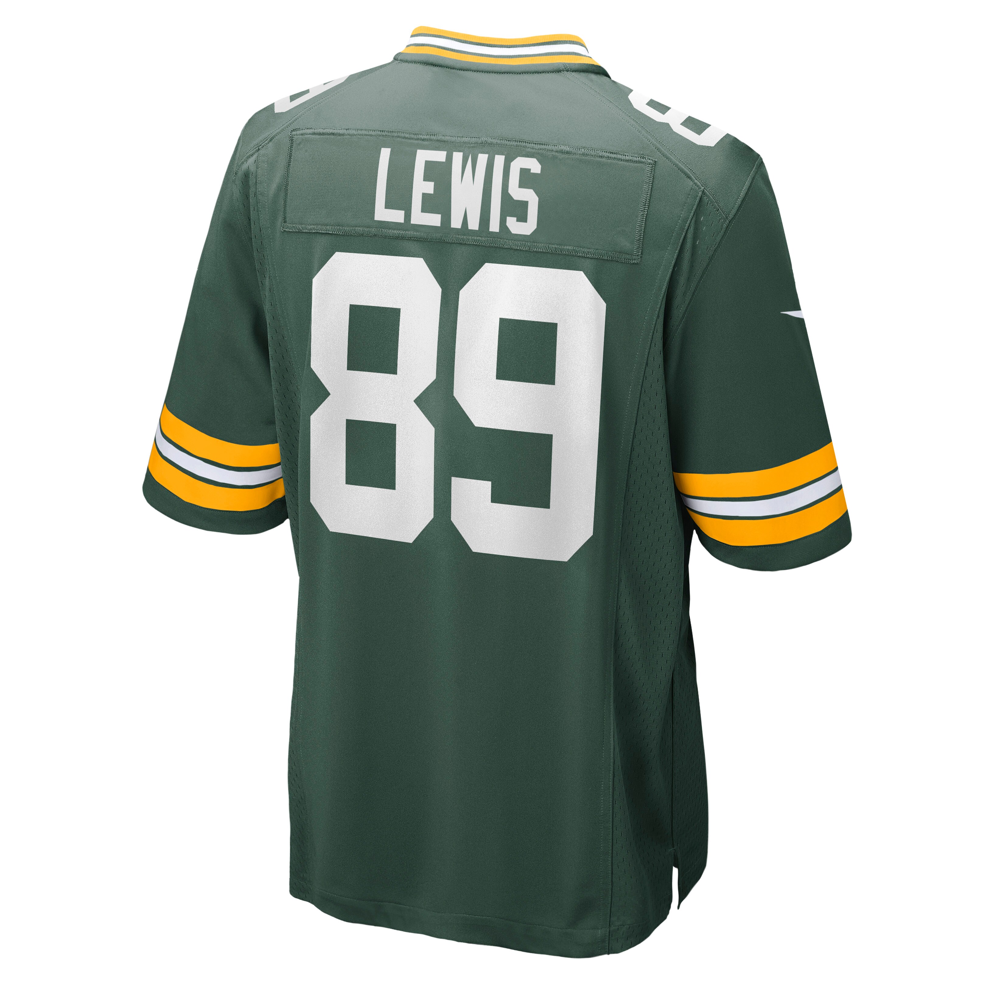 Marcedes Lewis Green Bay Packers  Game Jersey - Green