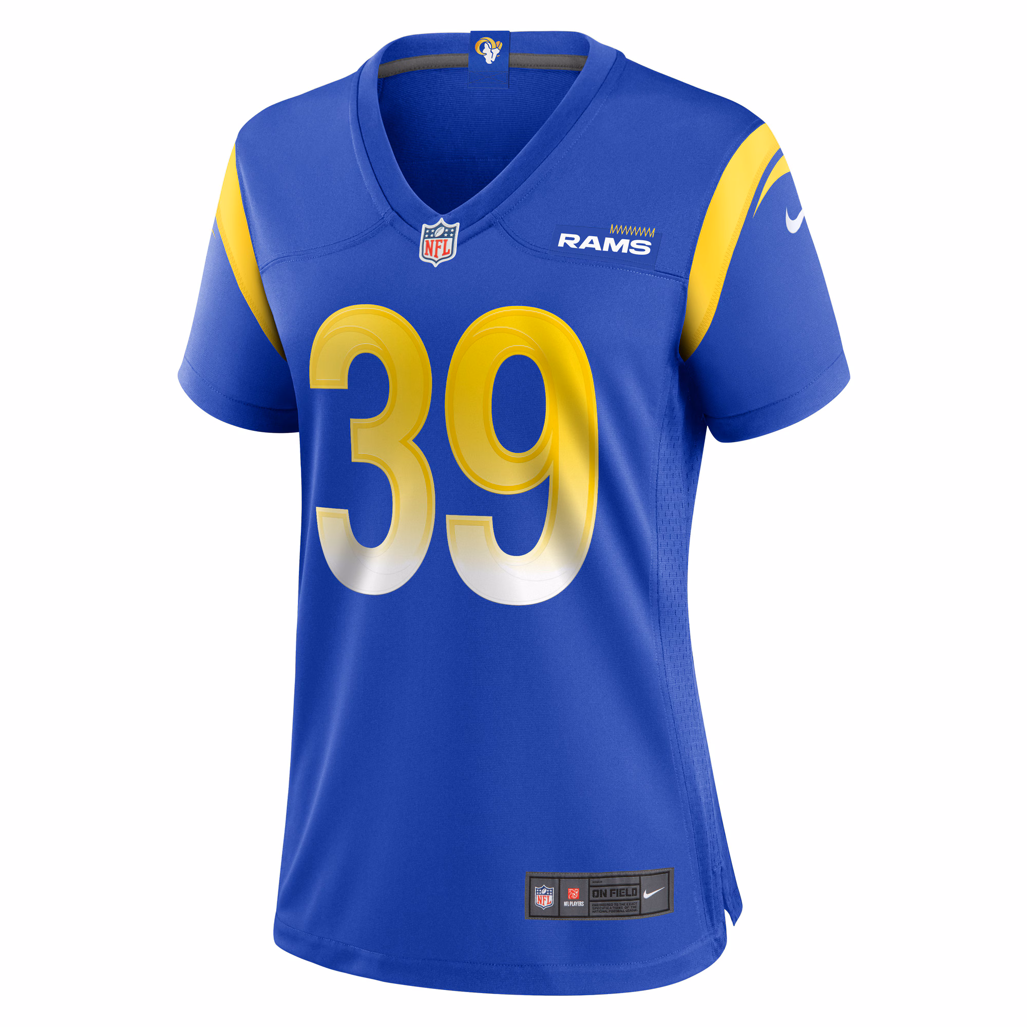 Jaylen McCollough Los Angeles Rams Women's Game Jersey -  Royal