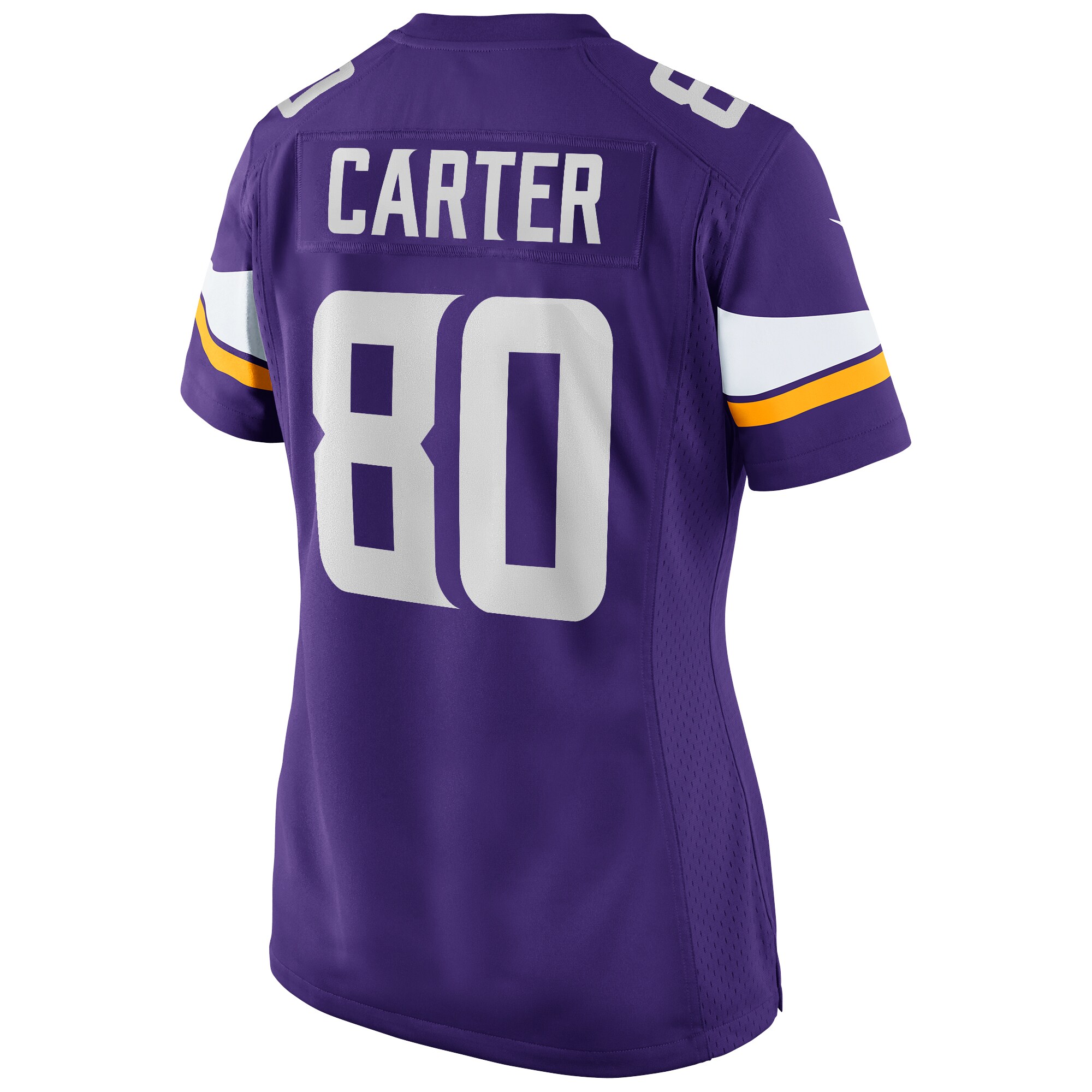 Cris Carter Minnesota Vikings Women's Game Retired Player Jersey - Purple