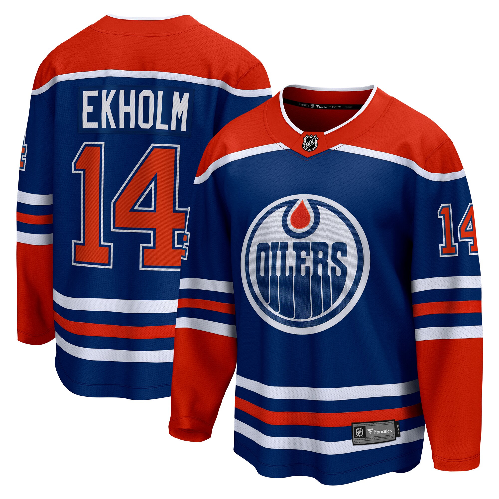 Mattias Ekholm Edmonton Oilers Home Breakaway Jersey - Royal