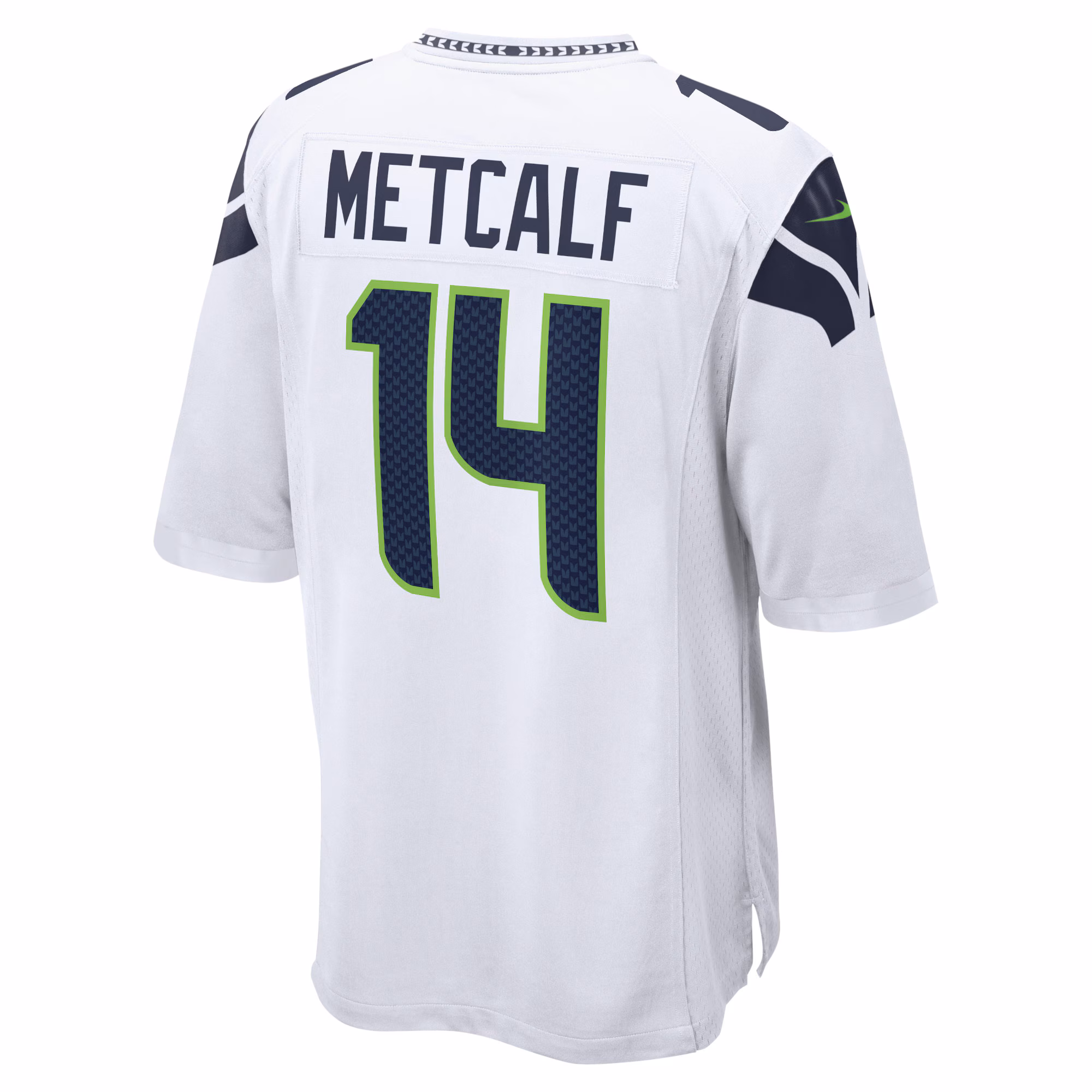 DK Metcalf Seattle Seahawks Game Jersey - White