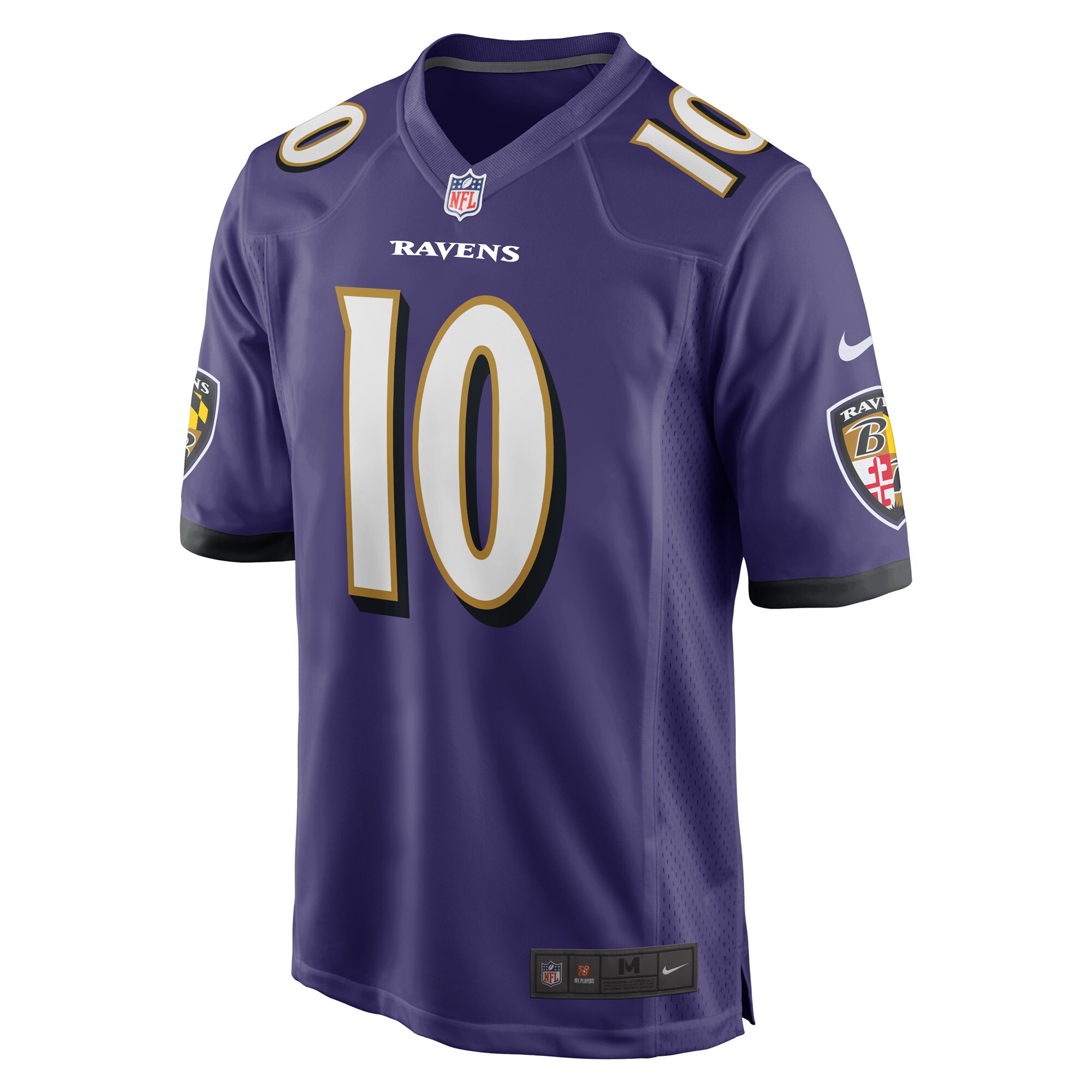 Demarcus Robinson Baltimore Ravens  Game Player Jersey - Purple