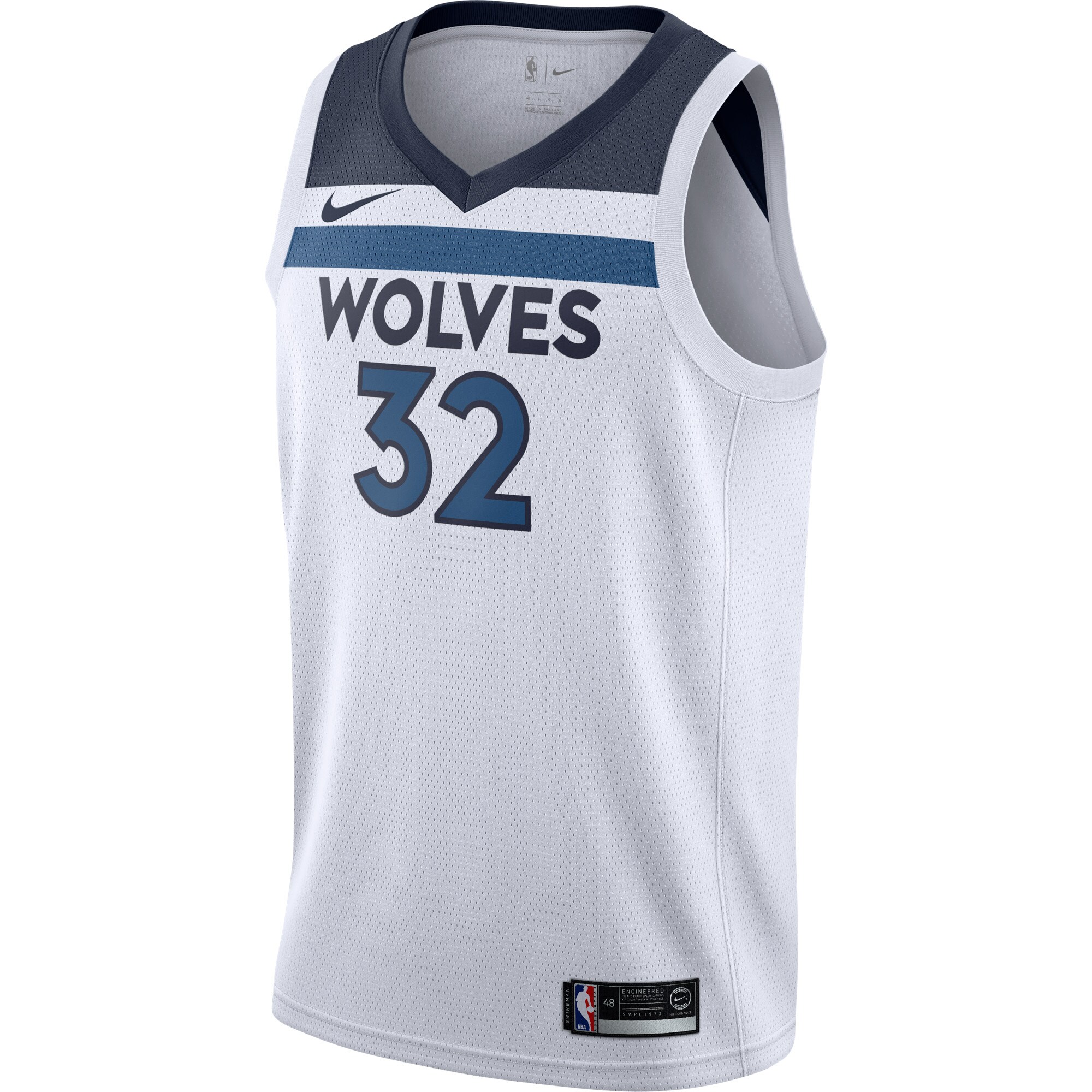 Karl-Anthony Towns Minnesota Timberwolves Swingman Jersey White - Association Edition