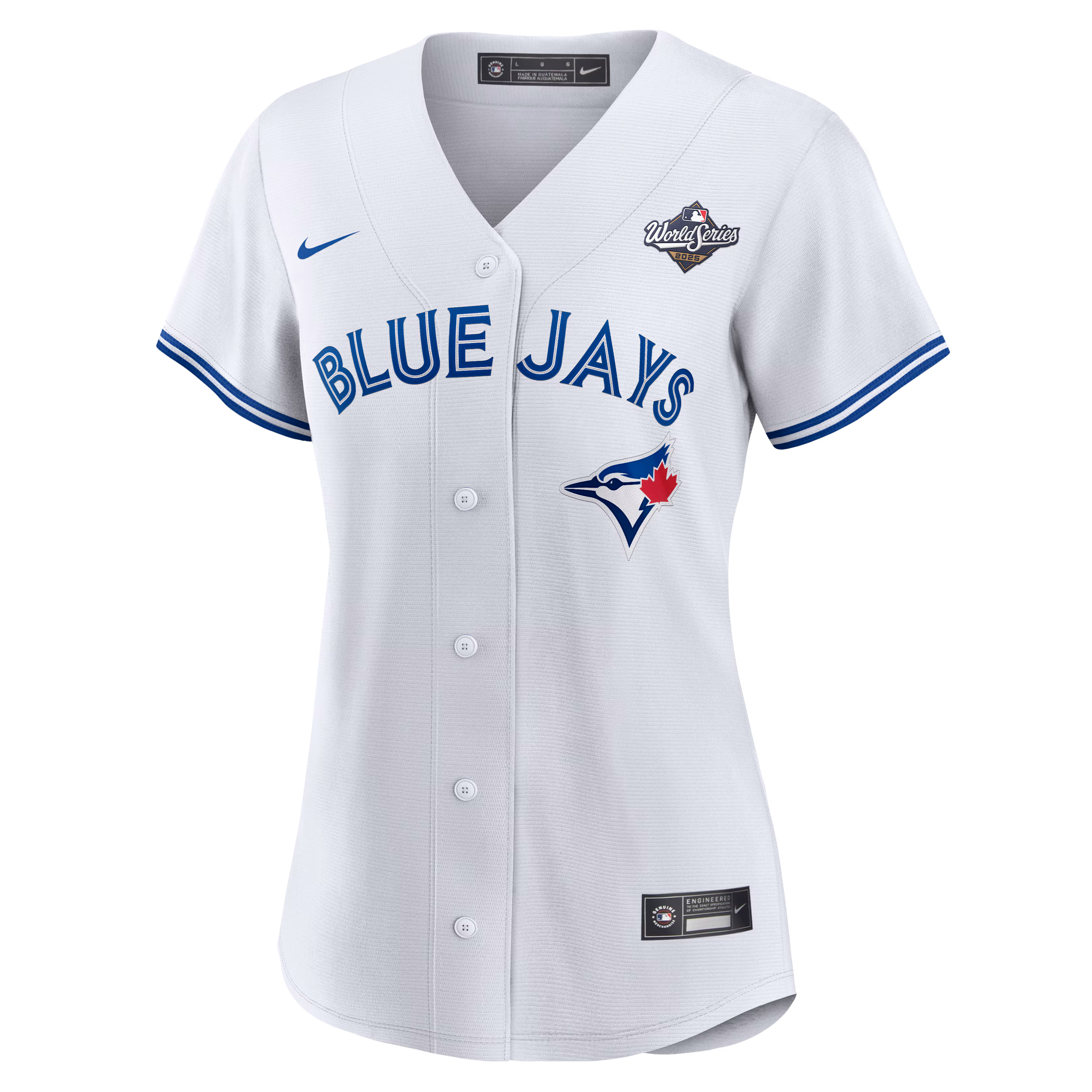 Toronto Blue Jays Women's 2025 World Series Home Replica Jersey - White