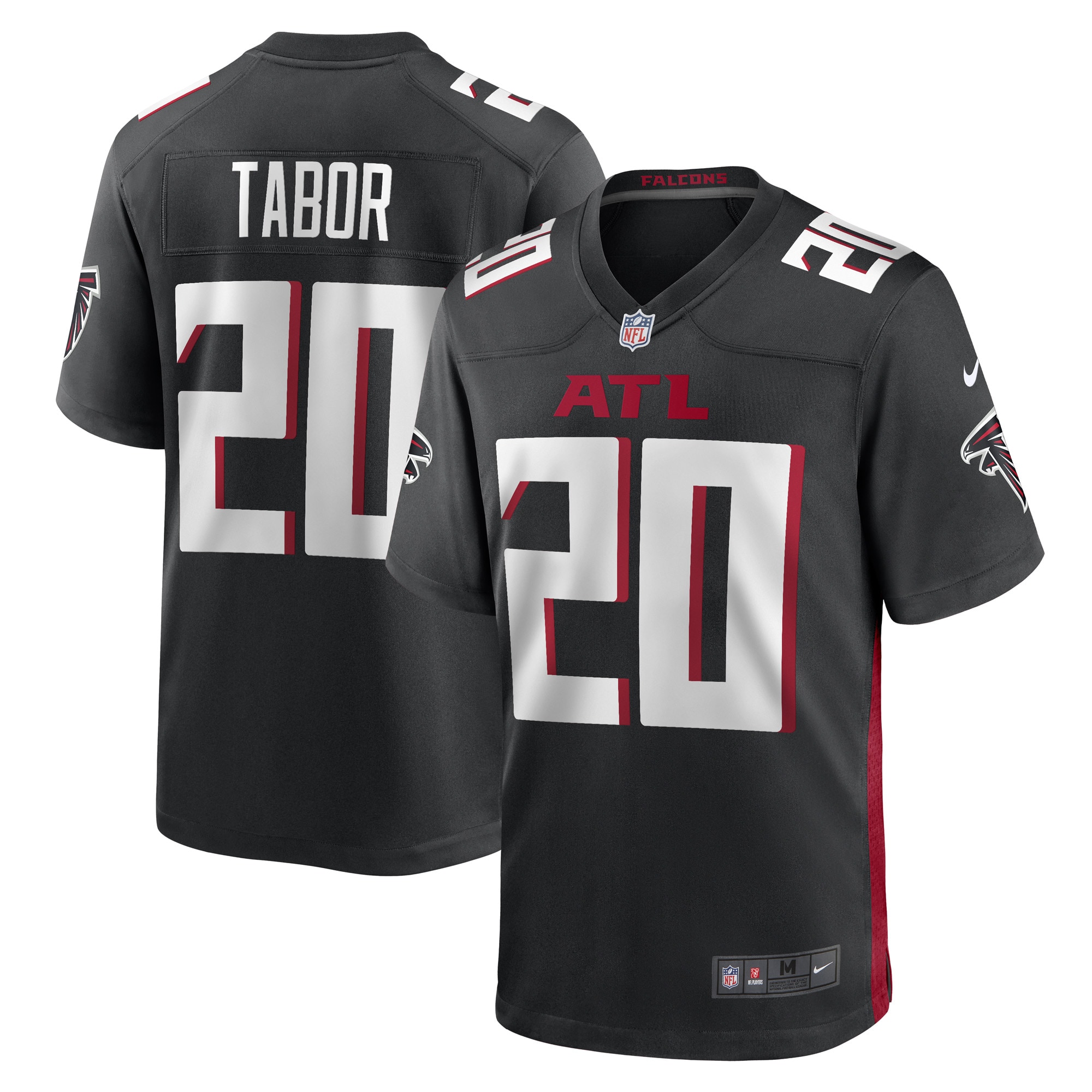 Teez Tabor Atlanta Falcons  Game Player Jersey - Black