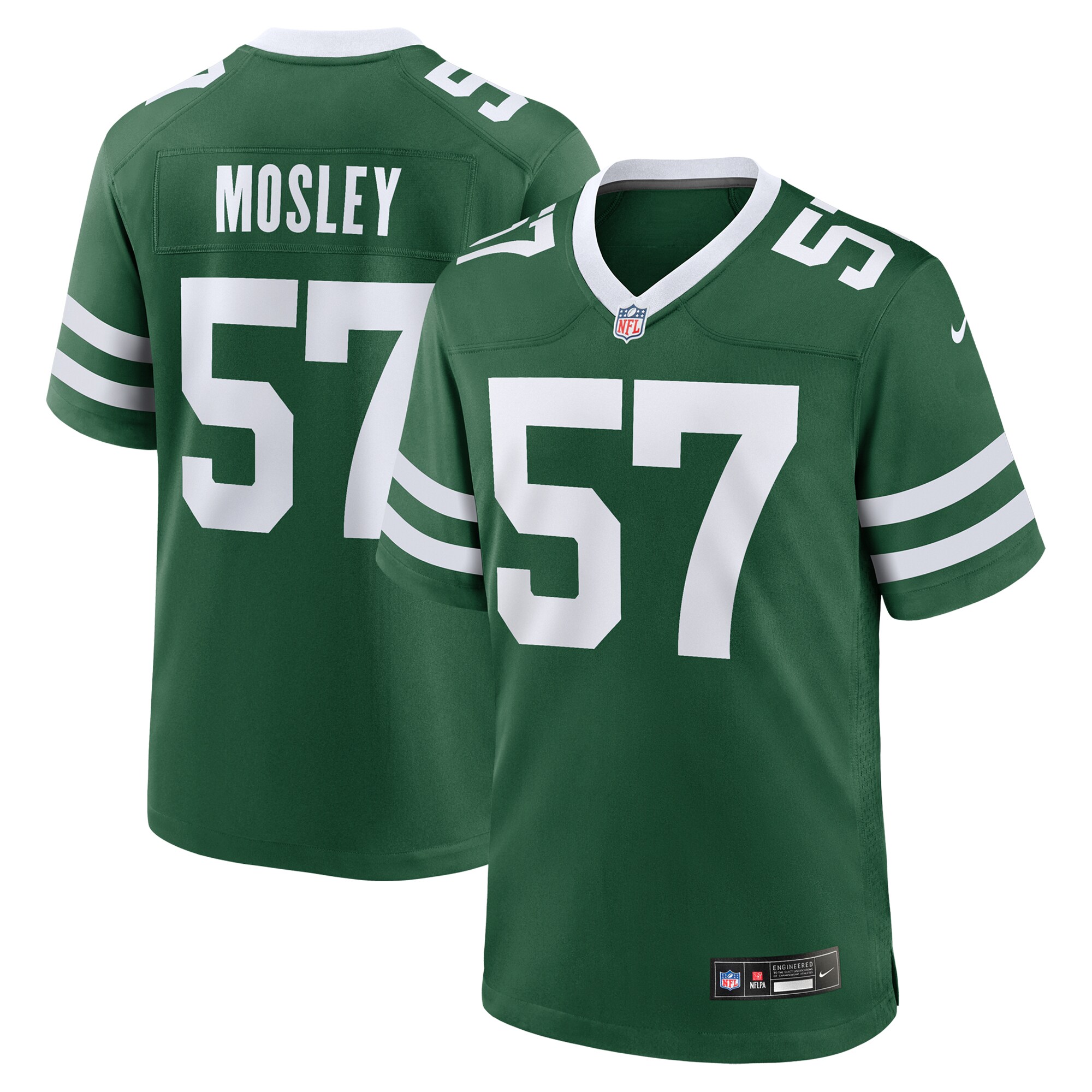 C.J. Mosley New York Jets Alternate Game Jersey - Legacy Black
