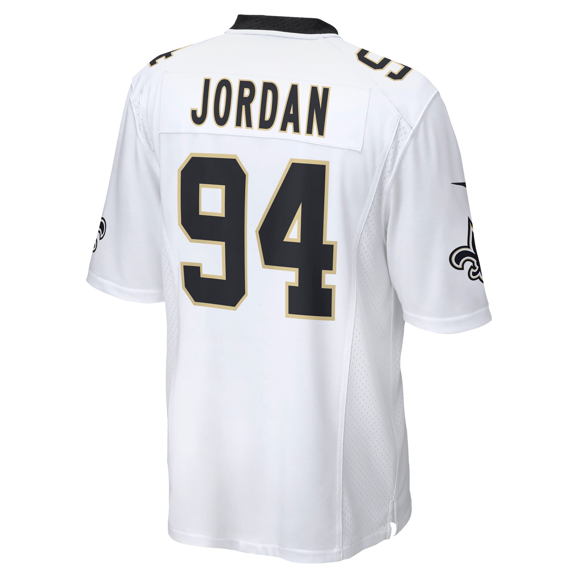 Cameron Jordan #94 New Orleans Saints Game Jersey - Black