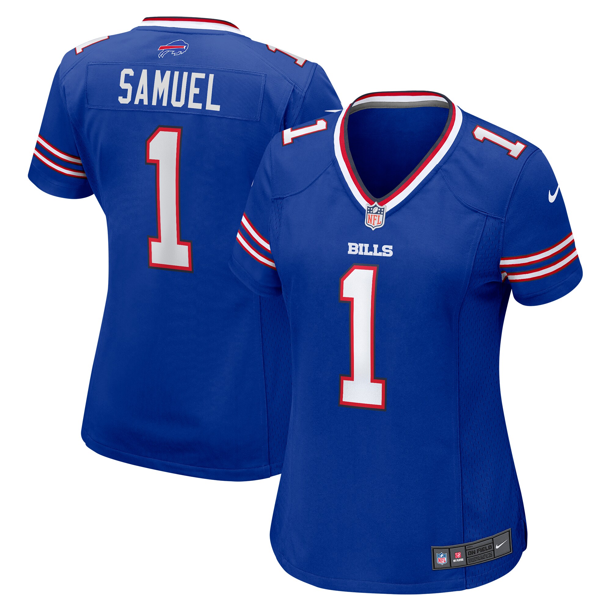 Curtis Samuel Buffalo Bills Women's  Game Jersey -  Royal