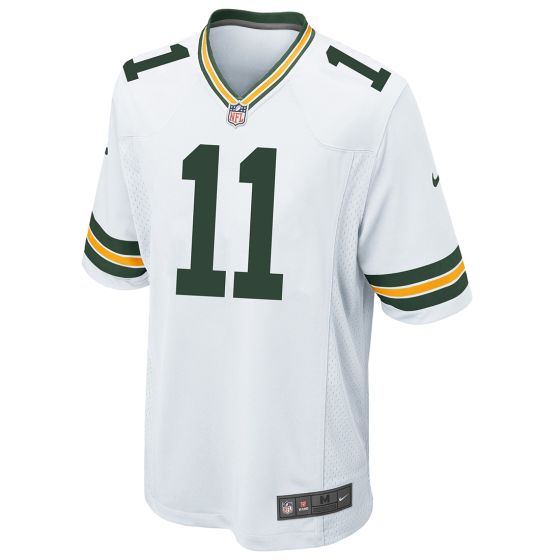 Green Bay Packers #11 Jayden Reed Away Game Jersey-White