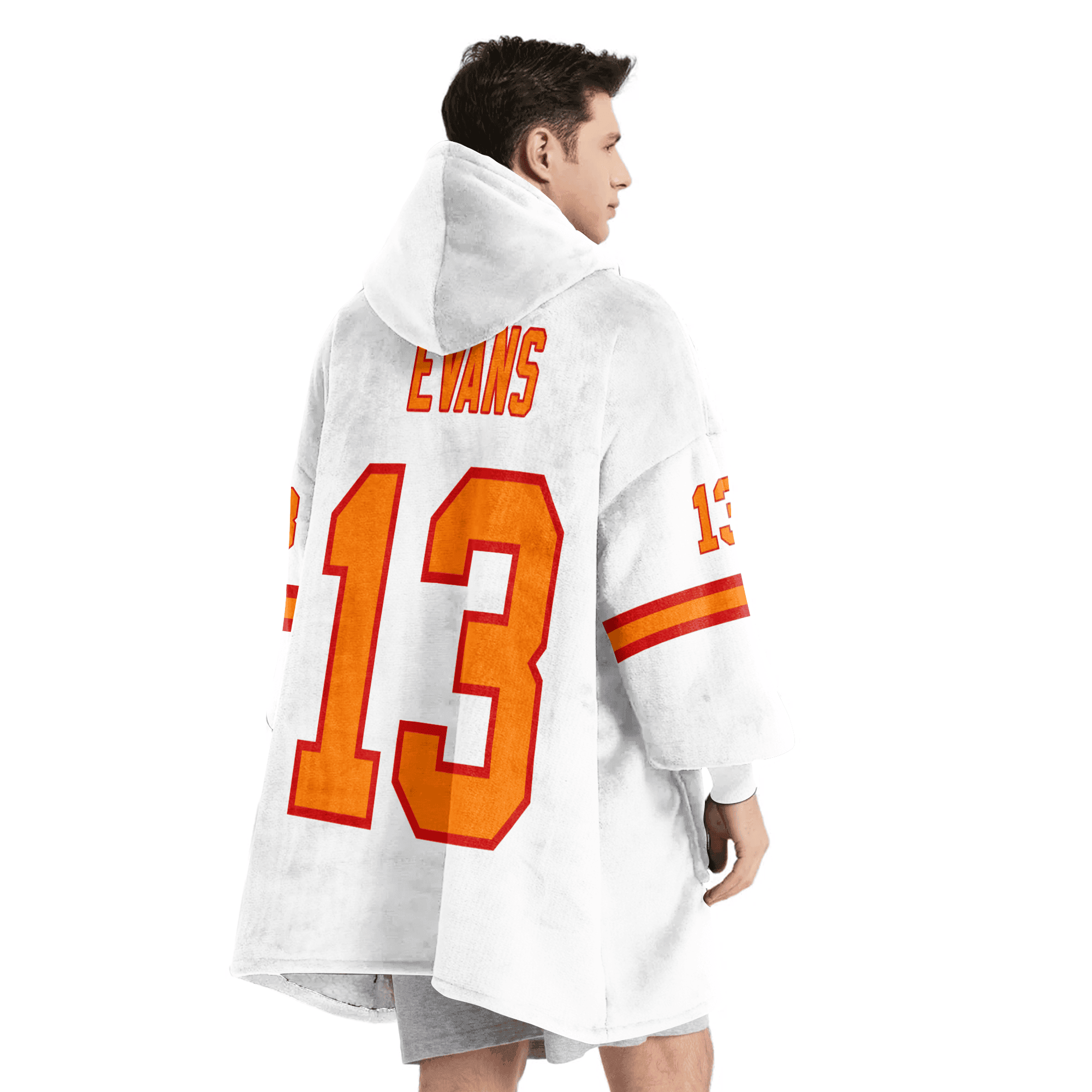 Adult Captain 13 Tampa Bay Football Unisex Blanket Hoodie