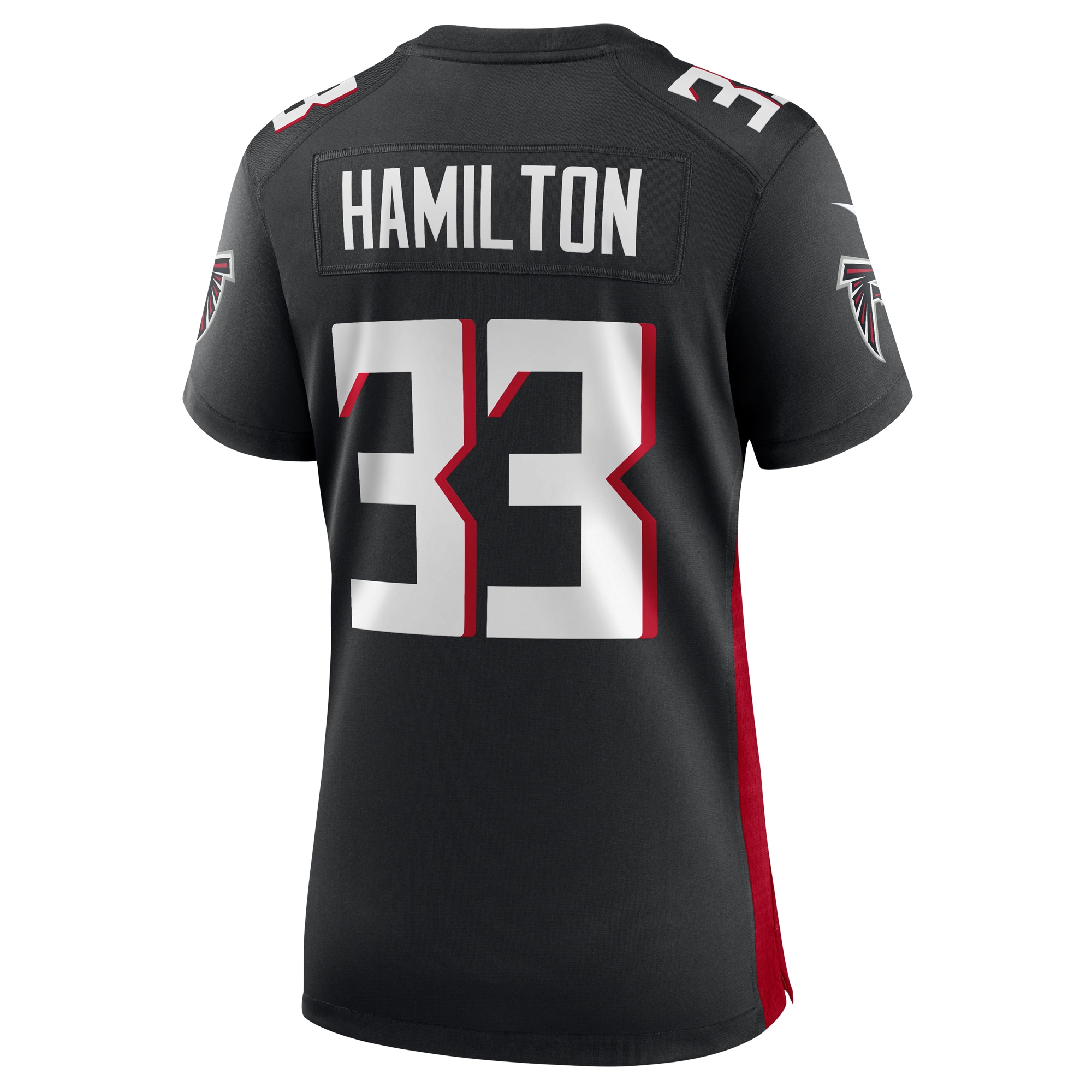 Antonio Hamilton Atlanta Falcons Women's Game Jersey -  Black