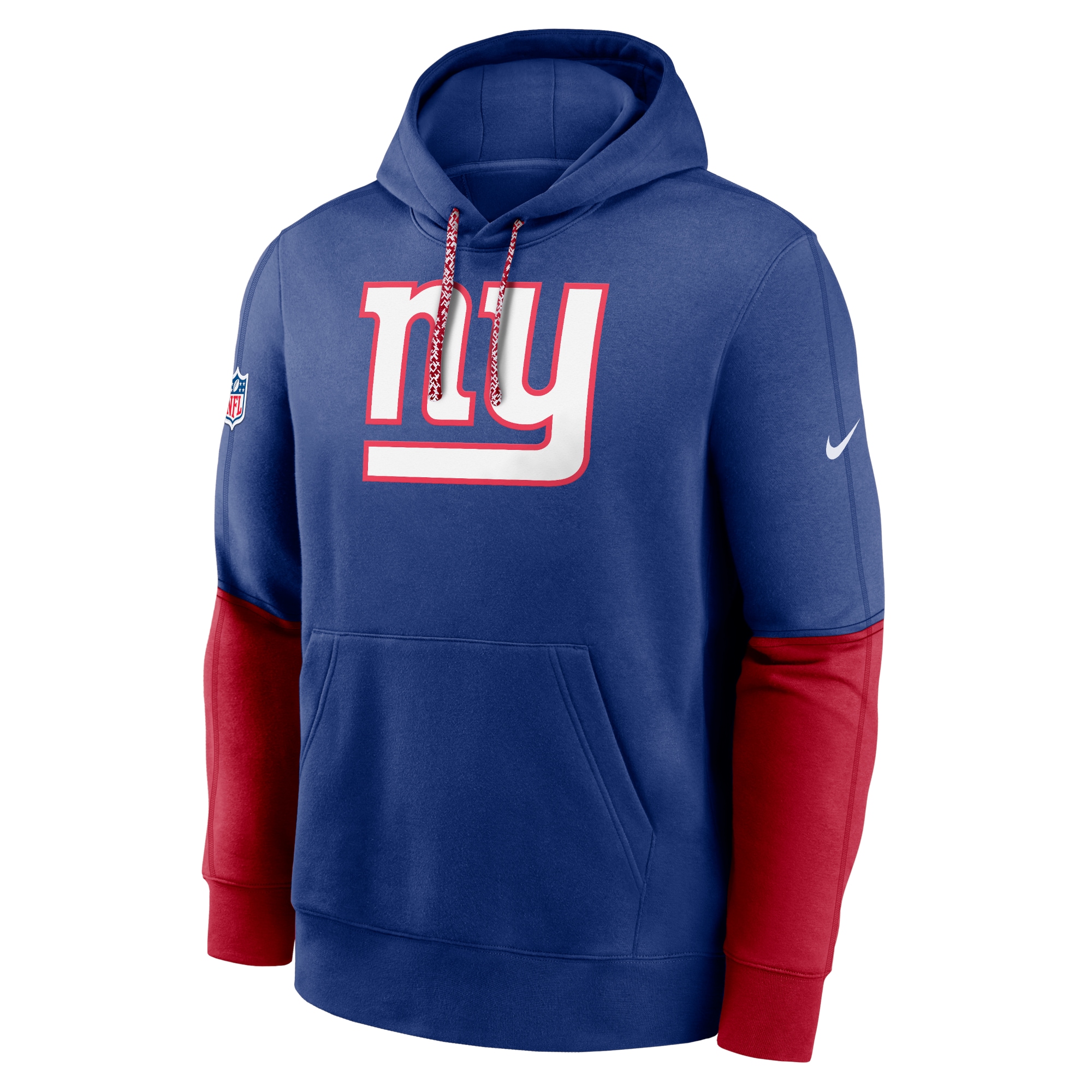 New York Giants 2024 Sideline Club Pullover Hoodie - Anthracite