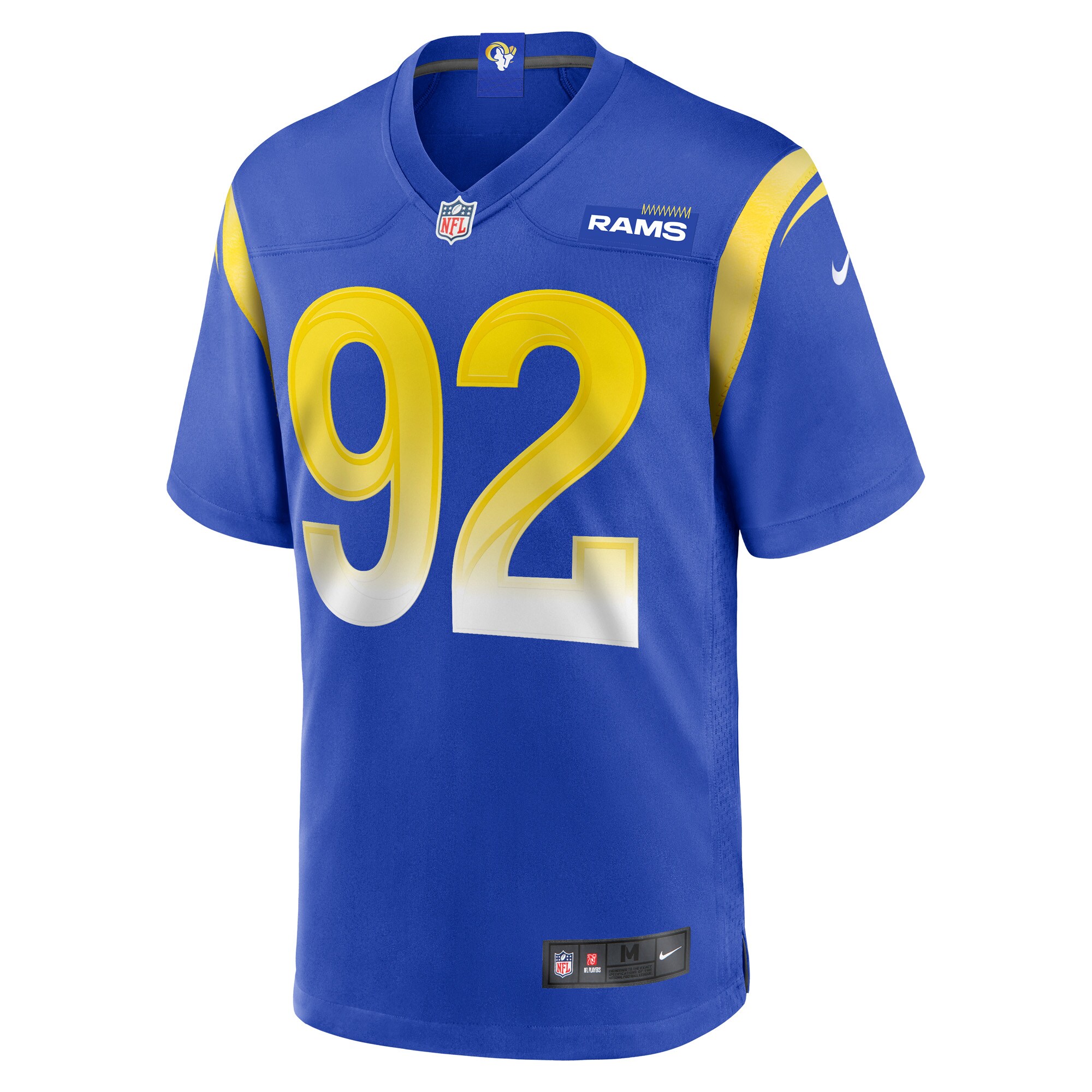 Anthony Goodlow Los Angeles Rams Game Jersey -  Royal