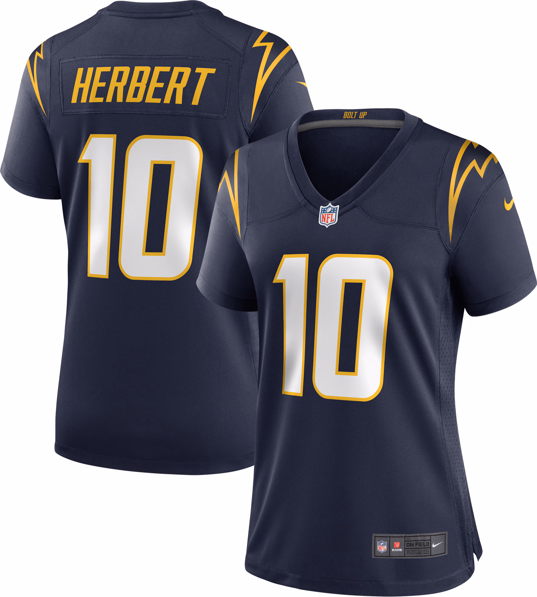 Justin Herbert Los Angeles Chargers Women's Game Jersey - Powder Blue