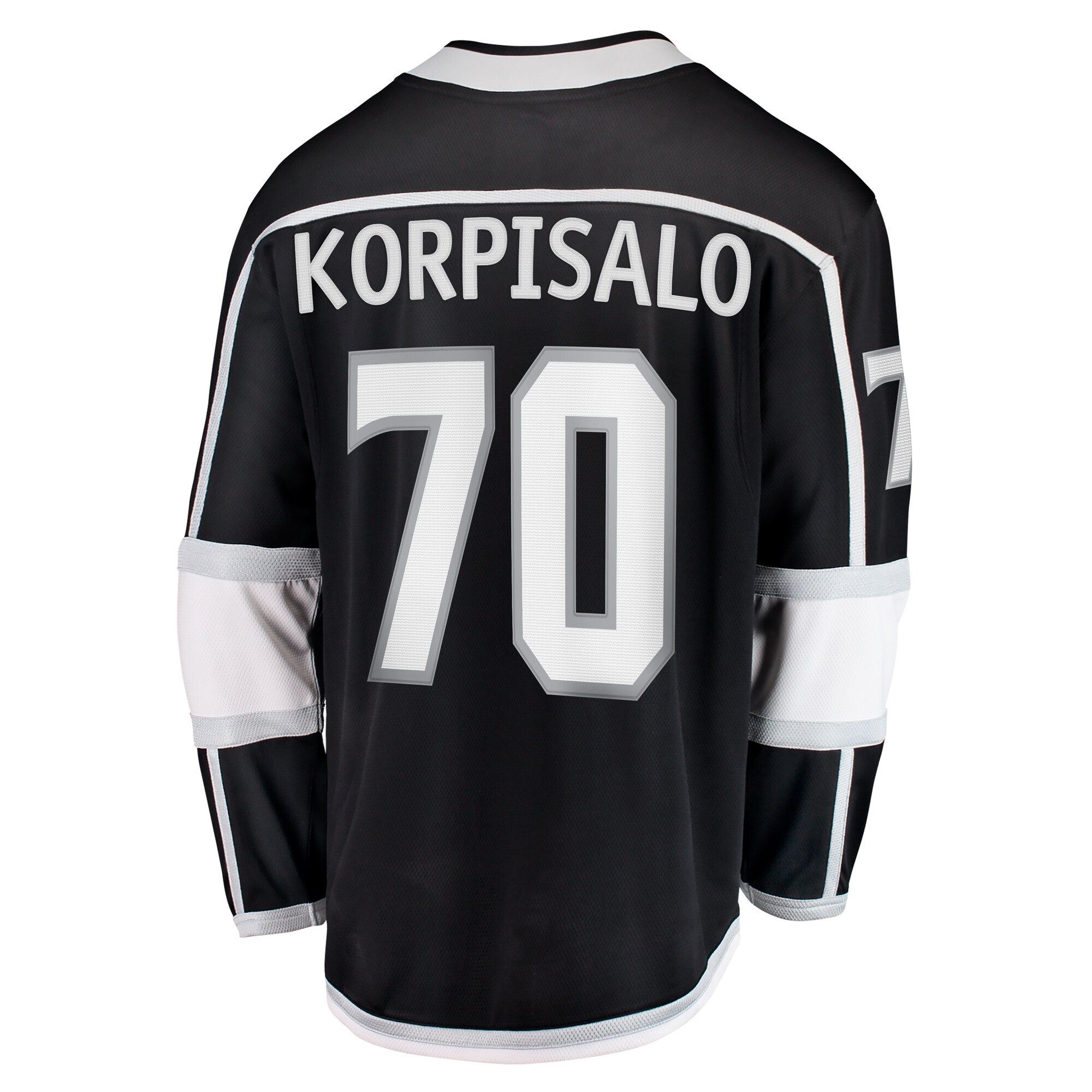 Joonas Korpisalo Los Angeles Kings Home Breakaway Jersey - Black