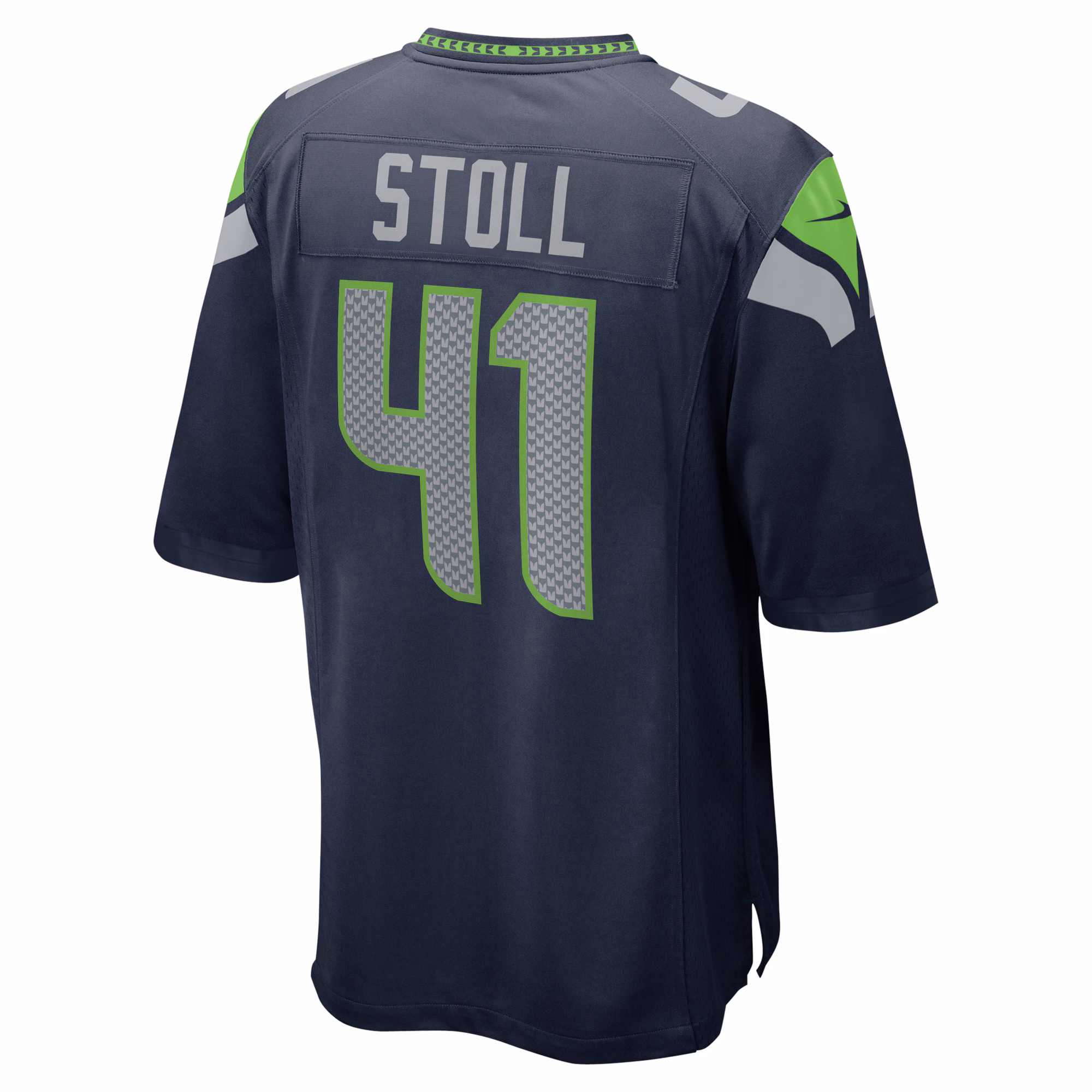 Chris Stoll Seattle Seahawks  Game Jersey - College Navy