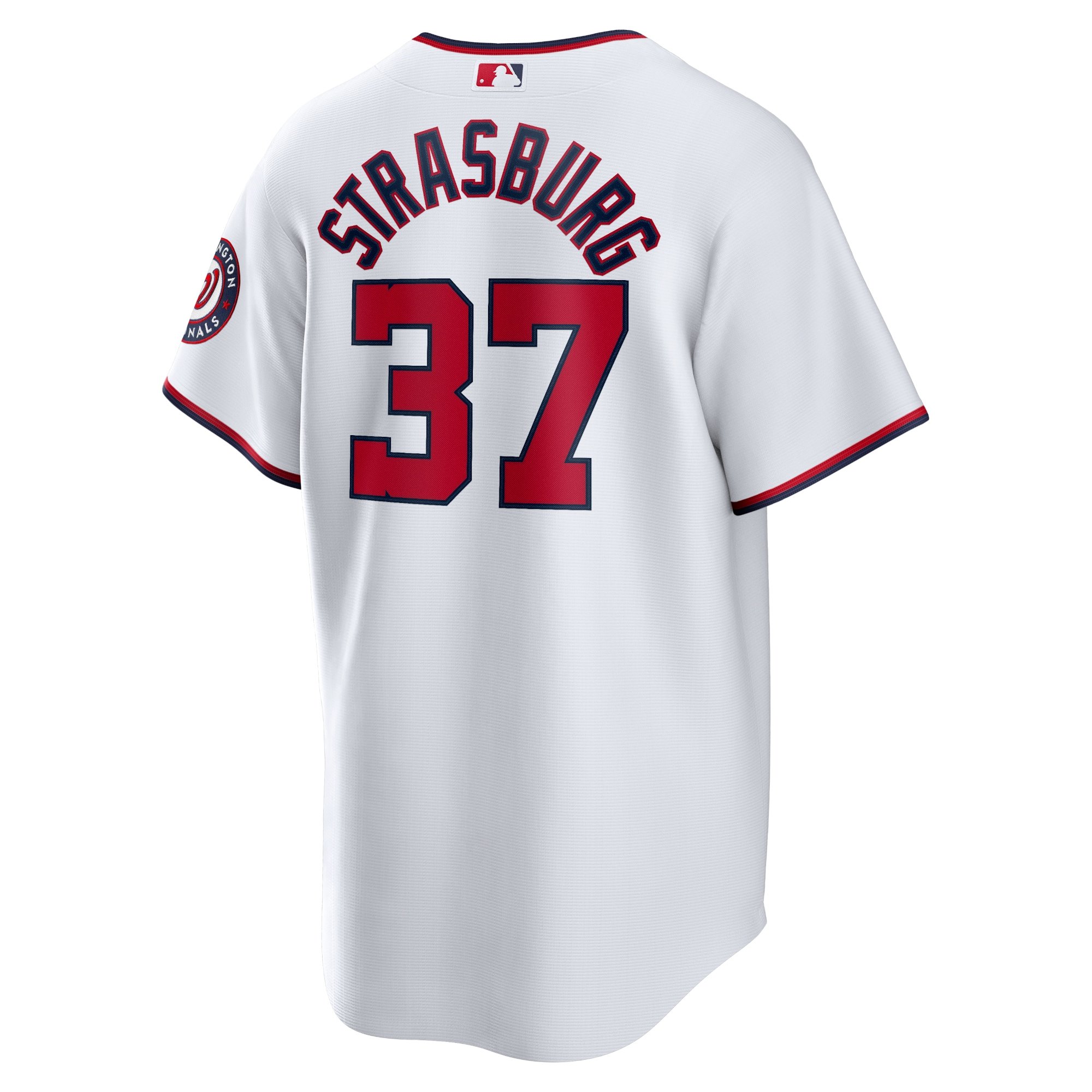 Men's Washington Nationals Stephen Strasburg  White Home Replica Jersey