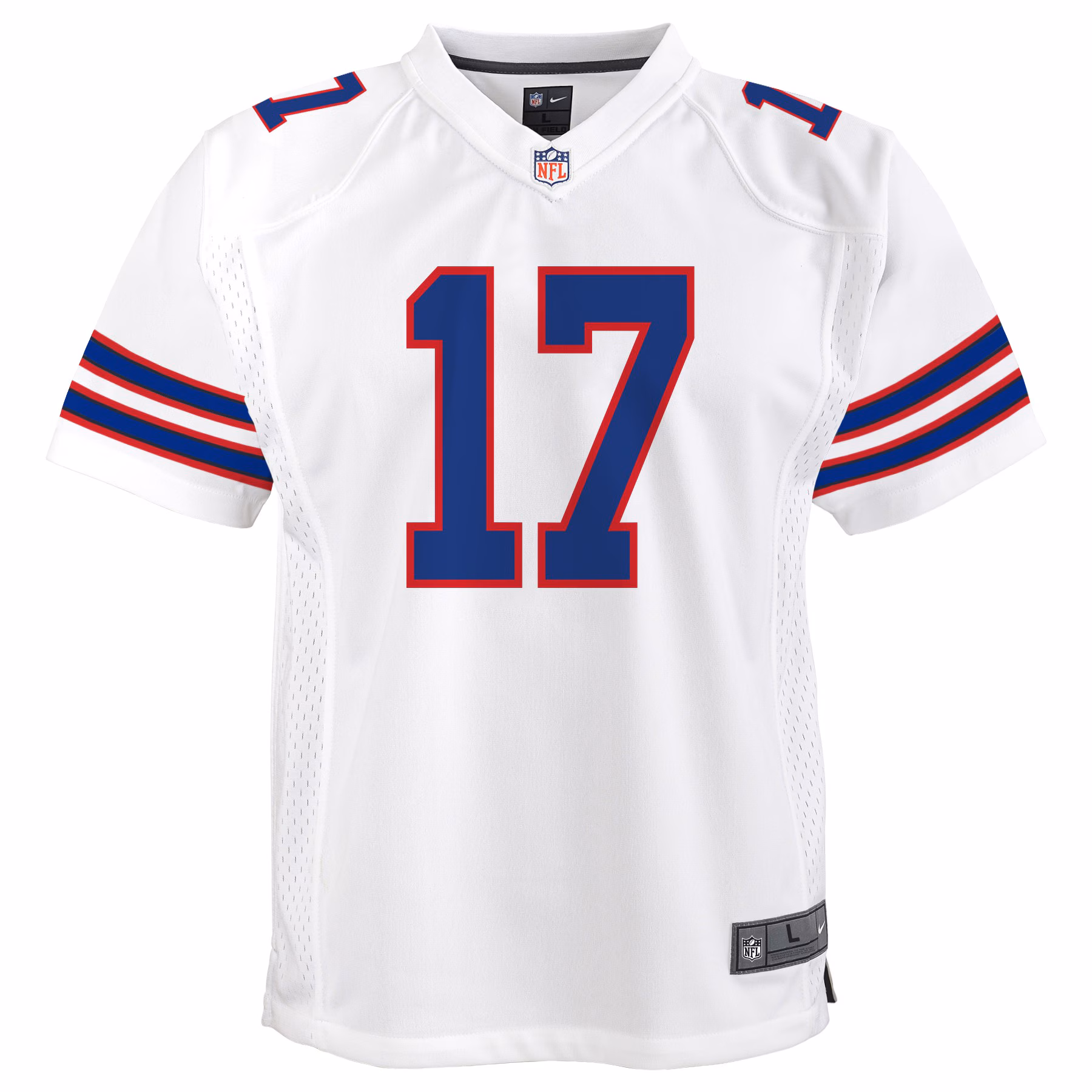 Josh Allen Buffalo Bills Youth Game Jersey - White