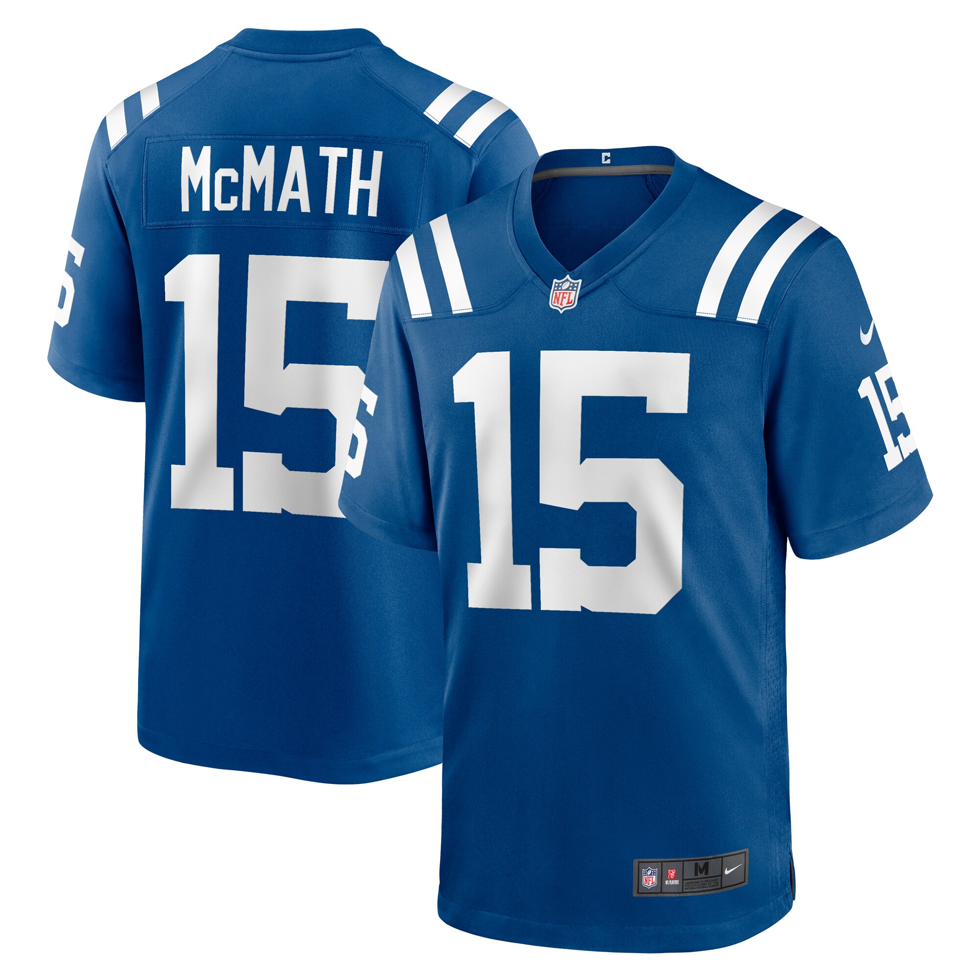 Racey McMath Indianapolis Colts Team Game Jersey -  Royal
