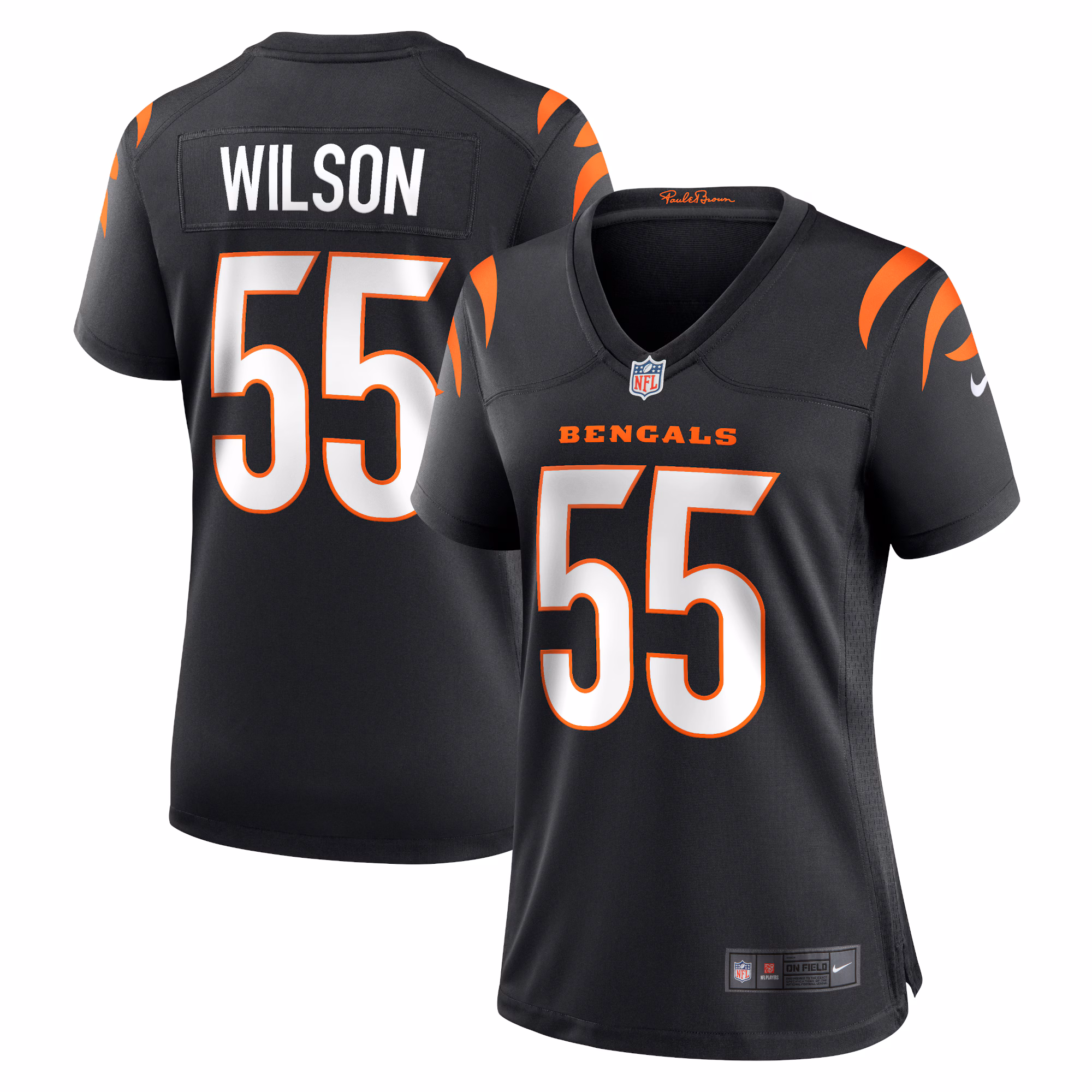 Logan Wilson Cincinnati Bengals Women's Game Jersey - Black