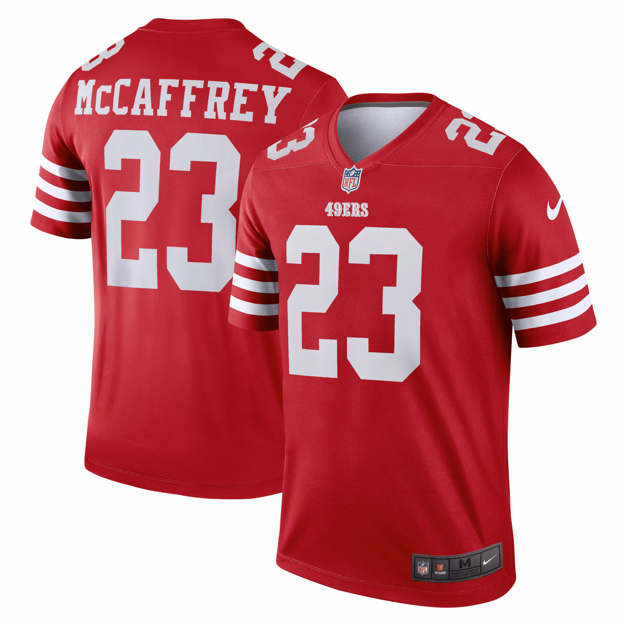 Christian McCaffrey San Francisco 49ers Legend Jersey - Scarlet