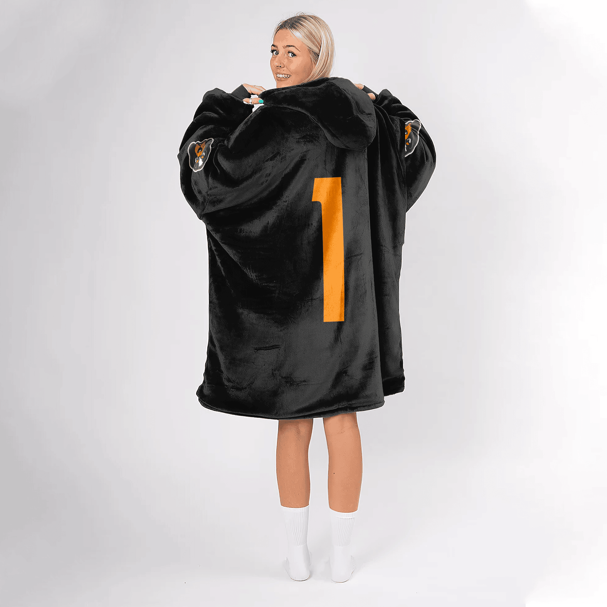 Adult 1 Tennessee Football Unisex Blanket Hoodie