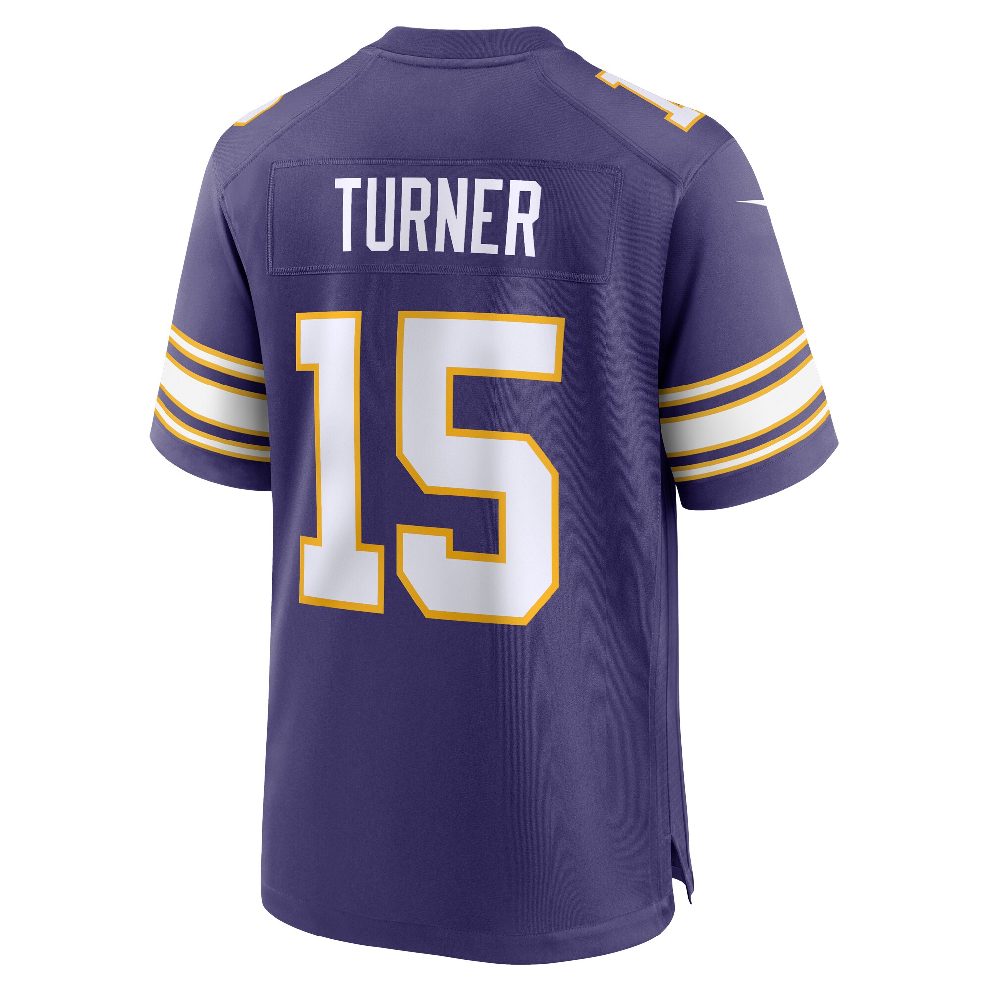 Dallas Turner Minnesota Vikings Game Jersey -  White