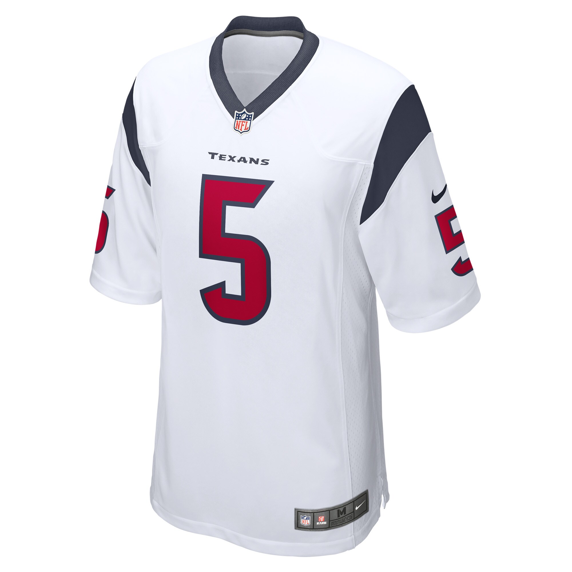 Jalen Pitre Houston Texans  Game Player Jersey - White