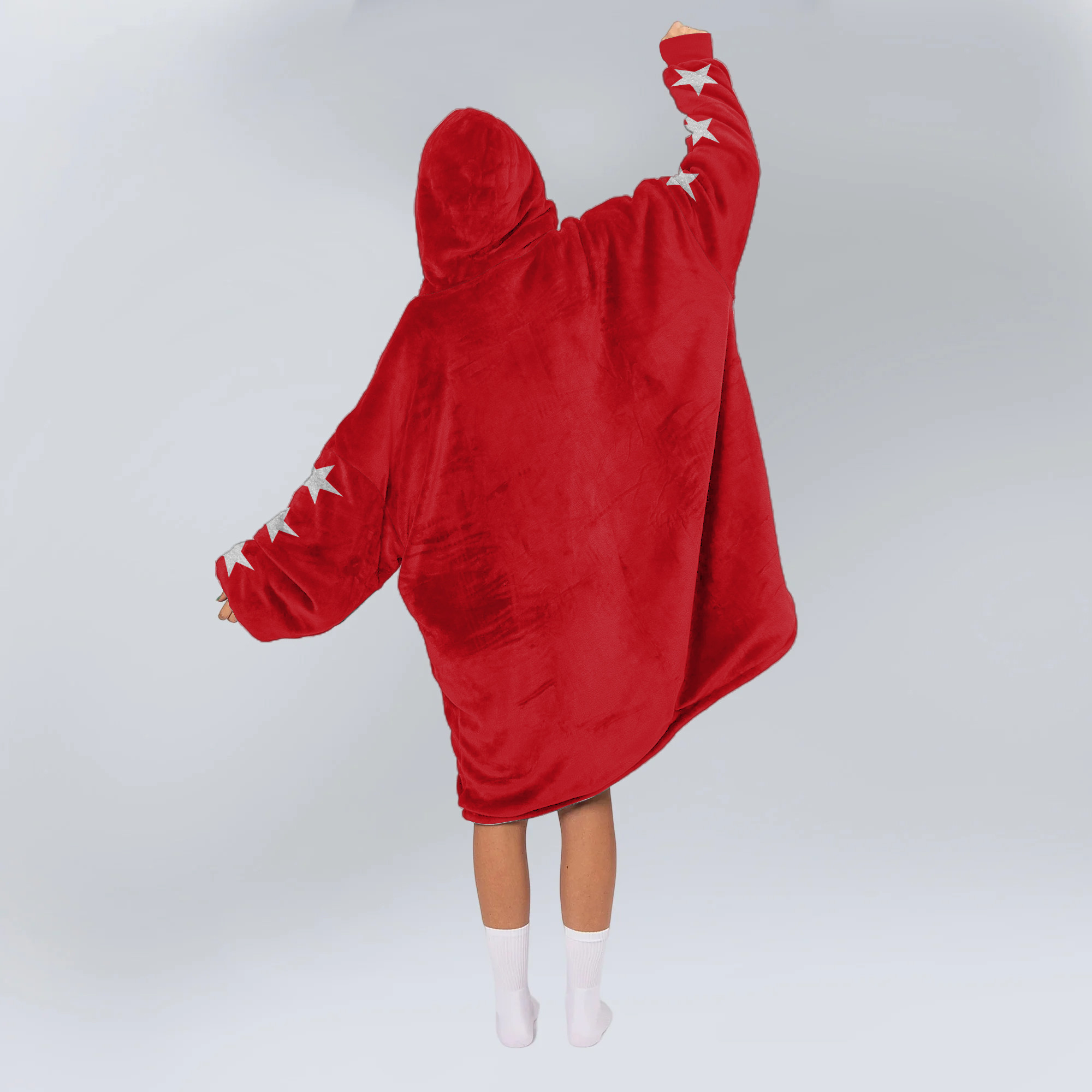 Adult San Francisco 49ers Football Unisex Blanket Hoodie