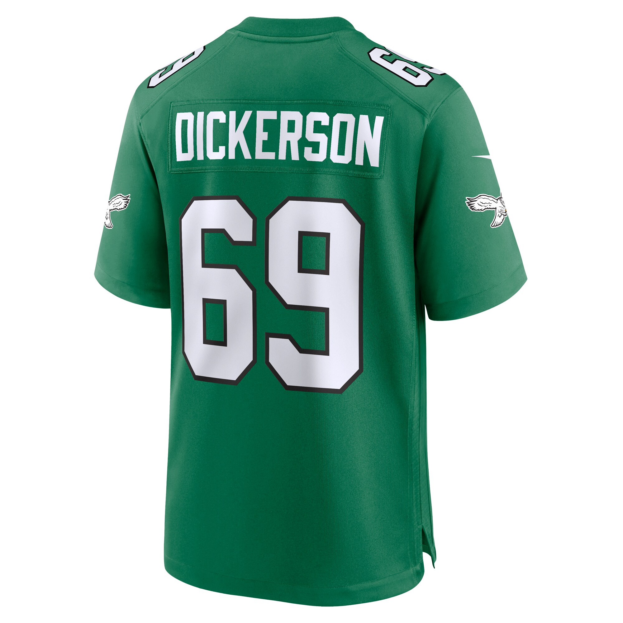 Landon Dickerson #69 Philadelphia Eagles Alternate Game Jersey - Kelly Green