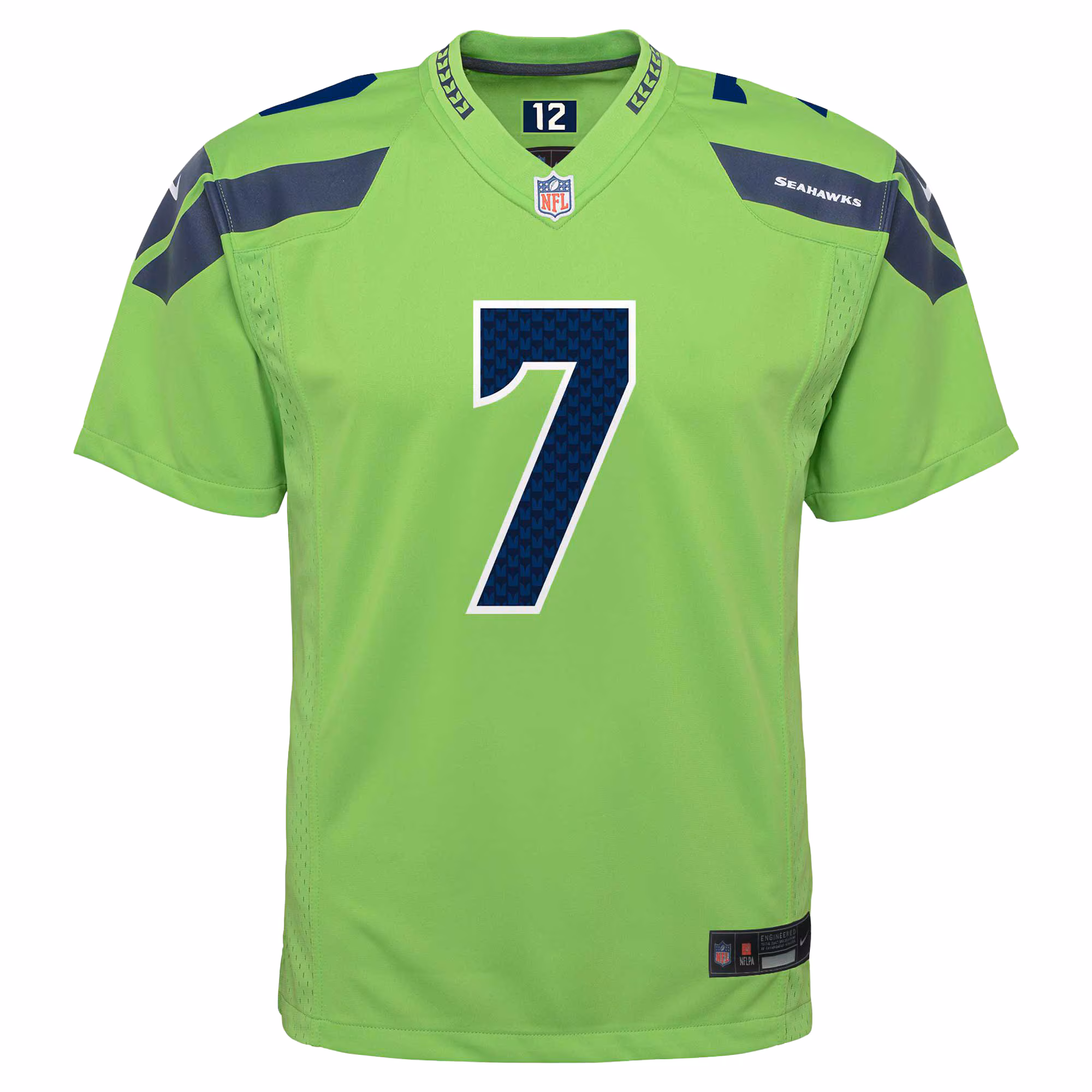 Geno Smith Seattle Seahawks Youth Game Jersey - Navy