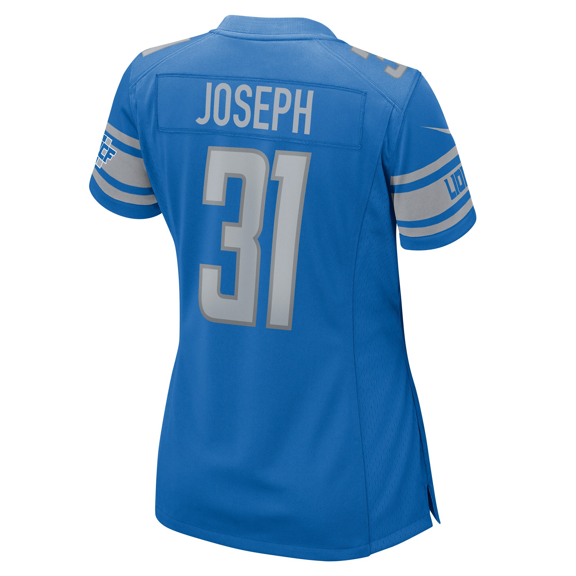 Kerby Joseph Detroit Lions  Women's Player Game Jersey - Blue
