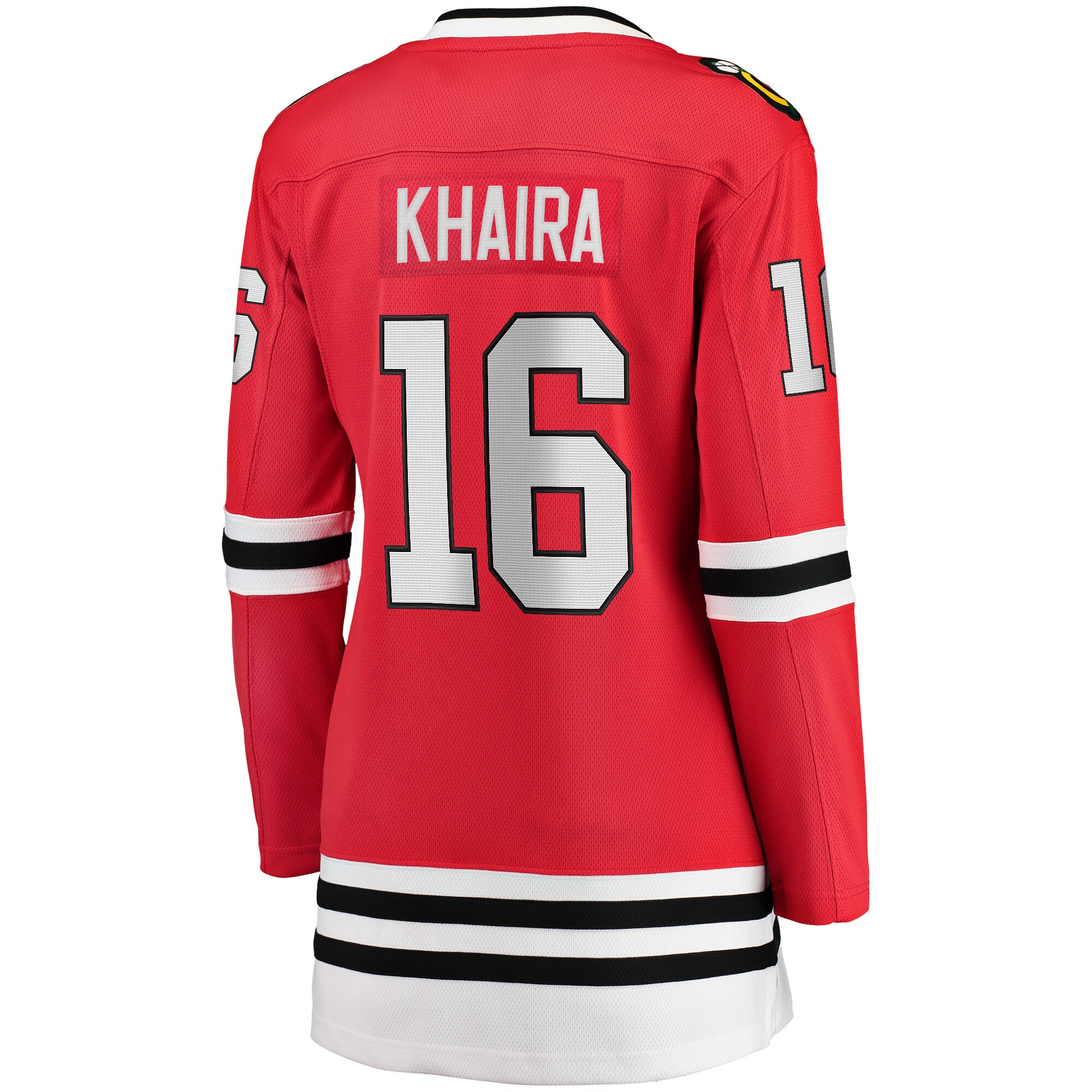 Jujhar Khaira Chicago Blackhawks Women's Breakaway Player Jersey - Red