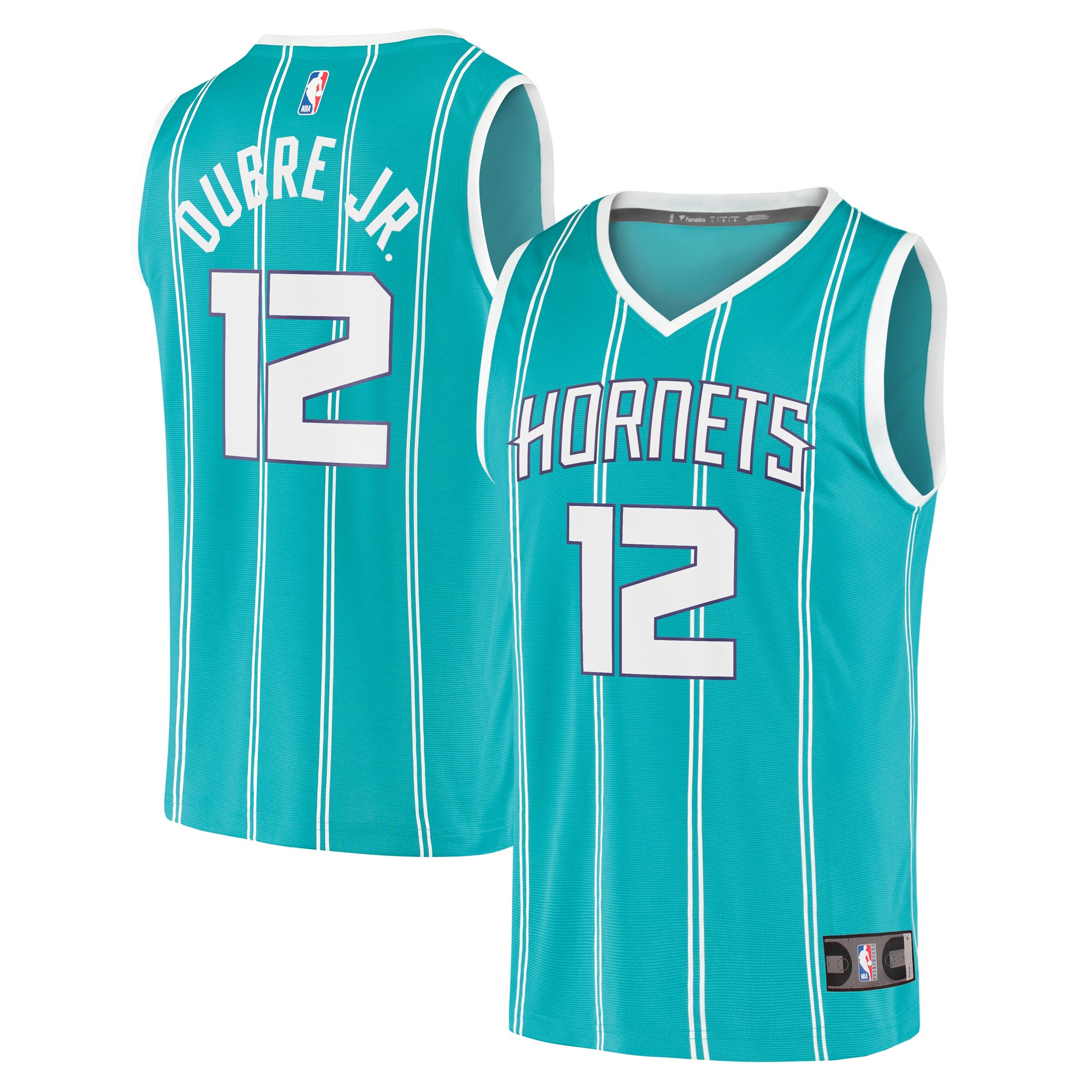 Kelly Oubre Jr. Charlotte Hornets  Youth 2021/22 Fast Break Replica Jersey - Icon Edition - Teal